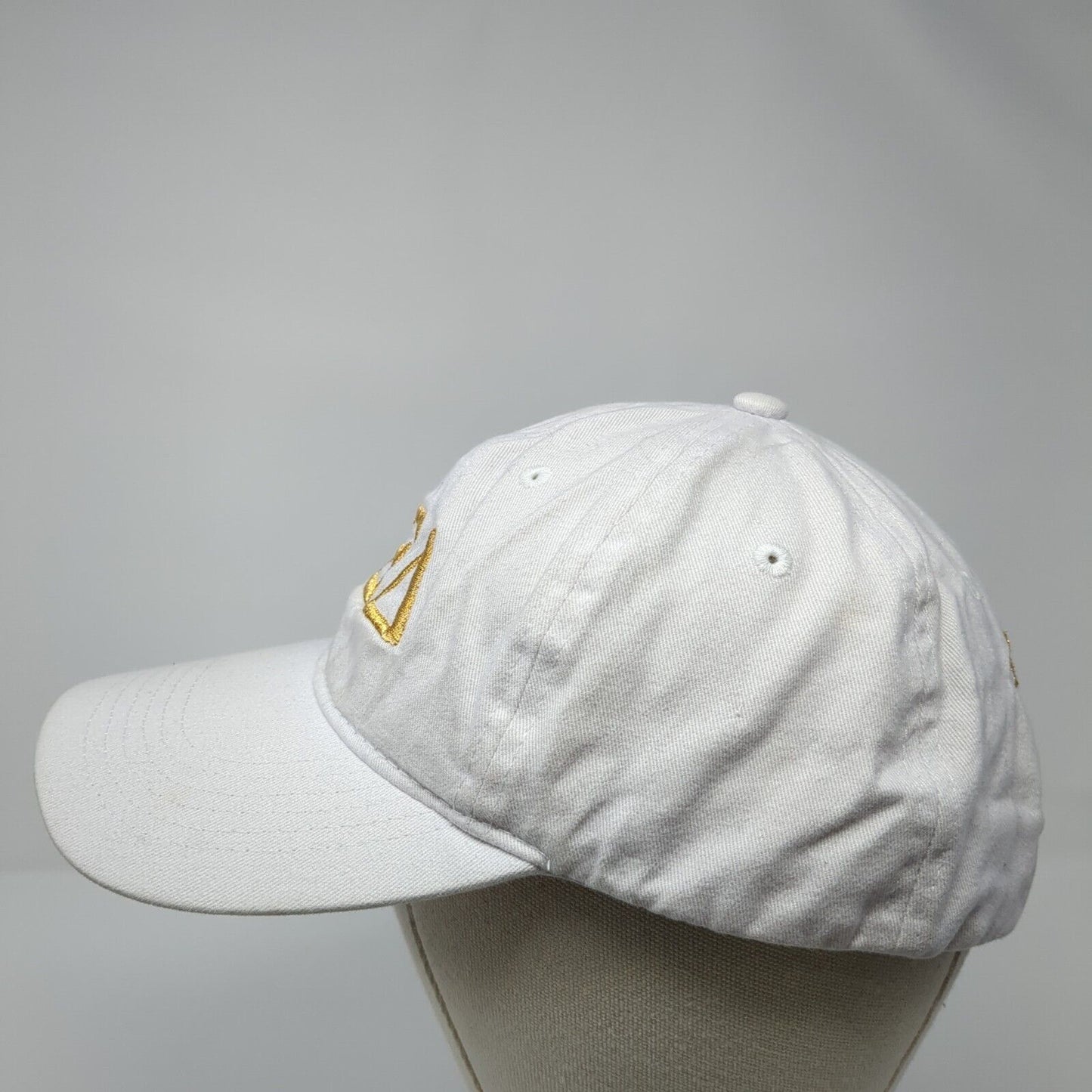 Alpha Xi Delta Good Life Slideback Hat White OS Adjustable Port & Company Cotton