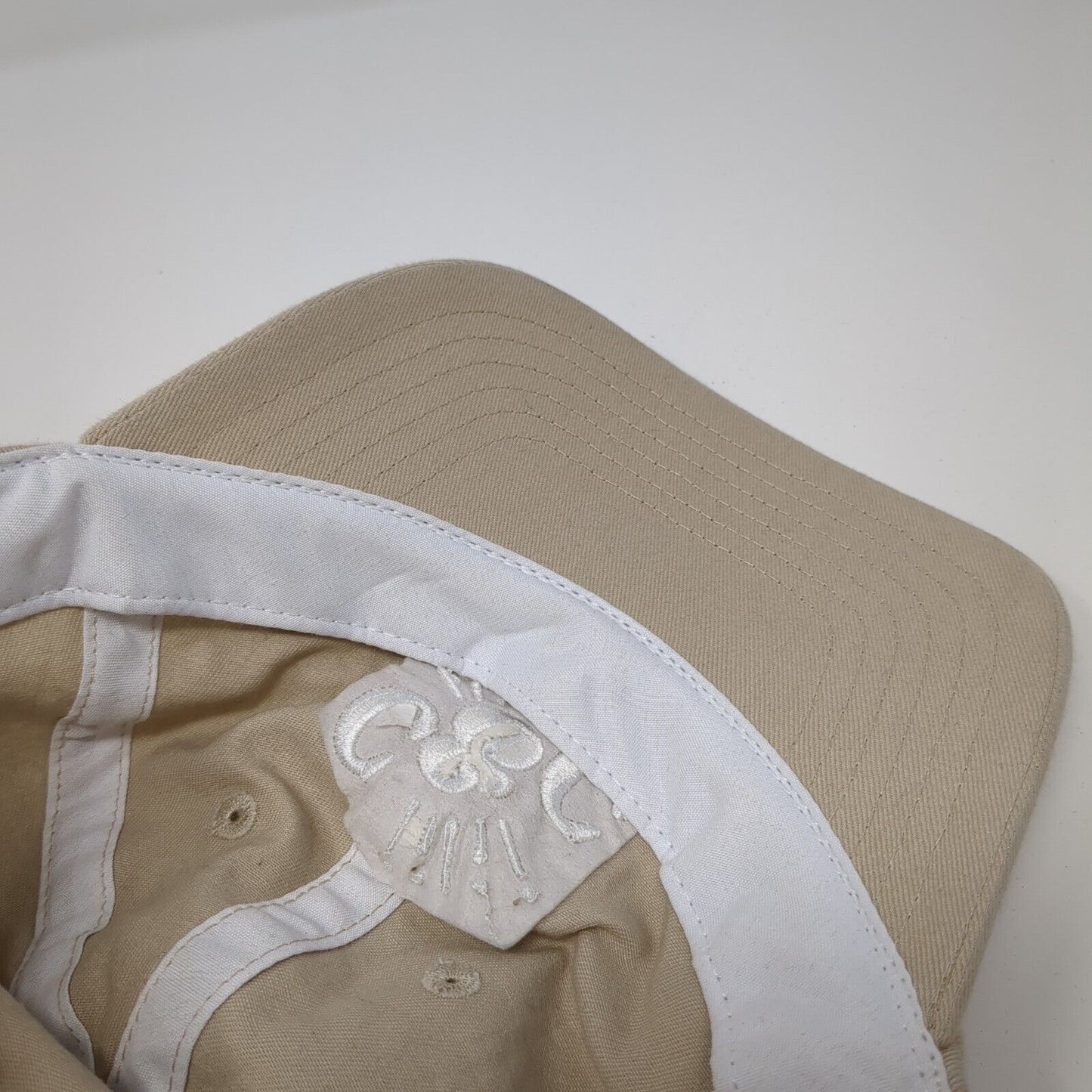 C&C 10.26.24 Slideback Hat Tan One Size Adjustable Embroidered BIG X Cotton