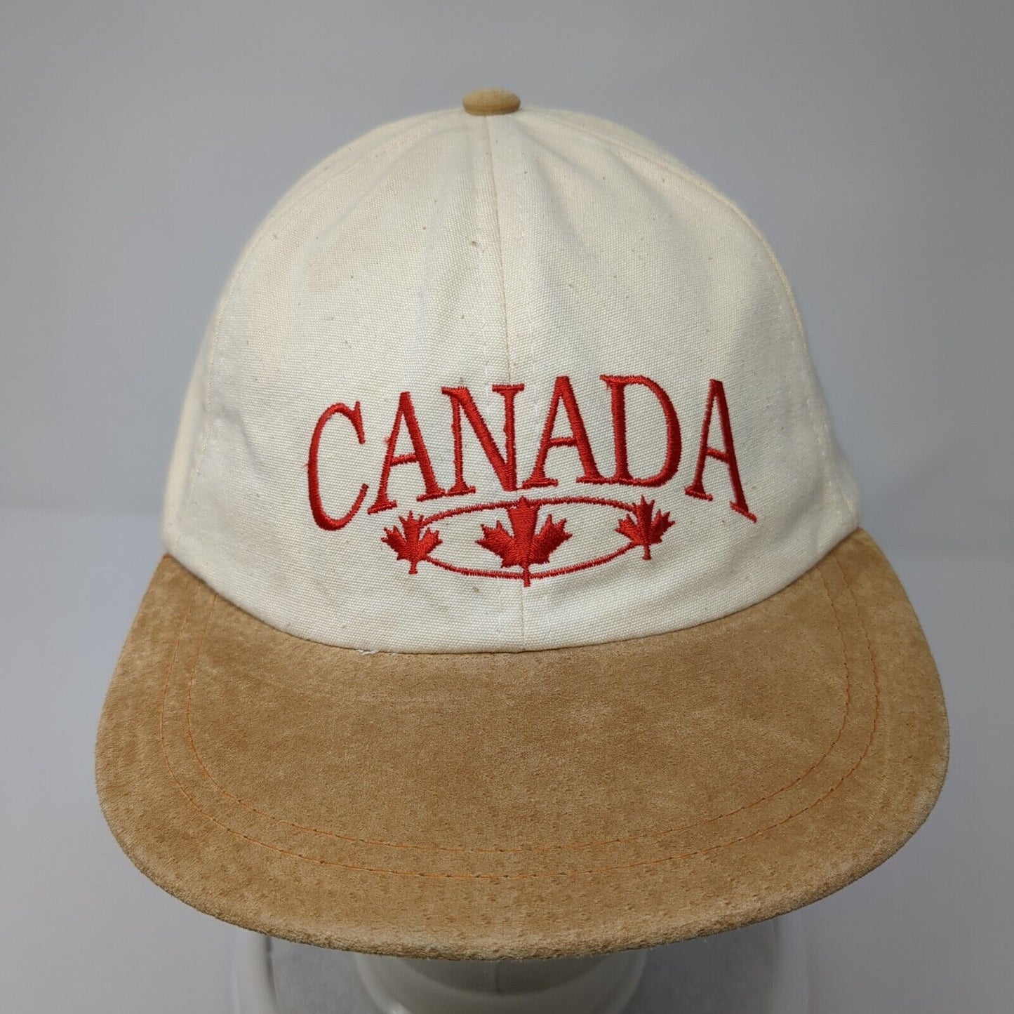 Canada Yellow Knife Slideback Hat Multicolor One Size Adjustable Embroidered