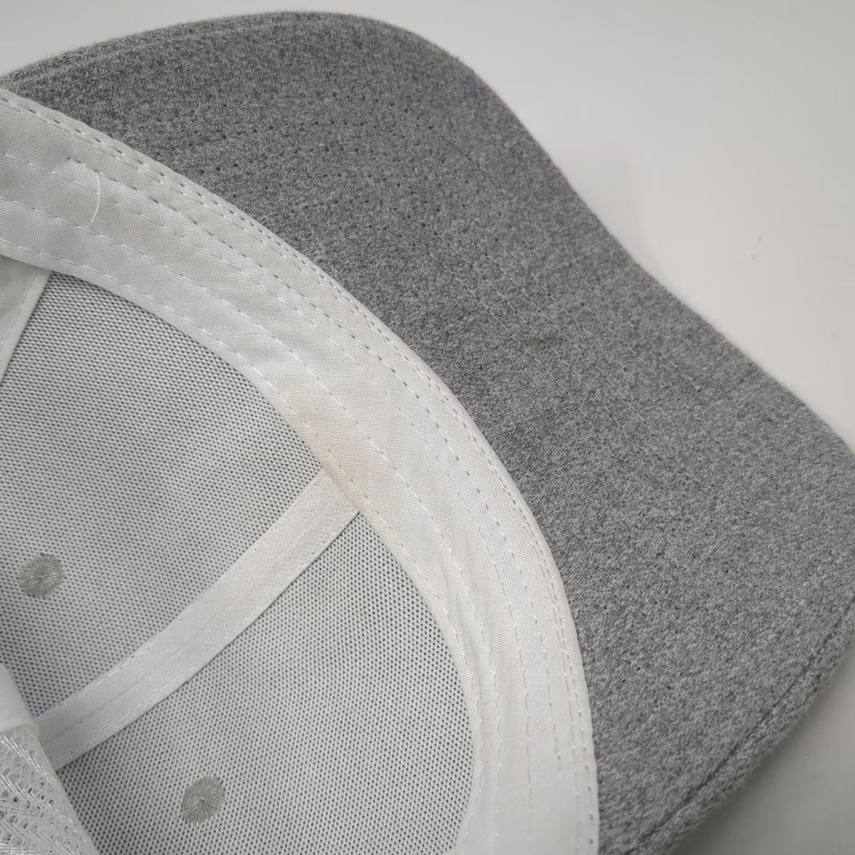 Blue Sky Adventurest Mountain Logo Gray Trucker Hat One Size Mesh Snapback