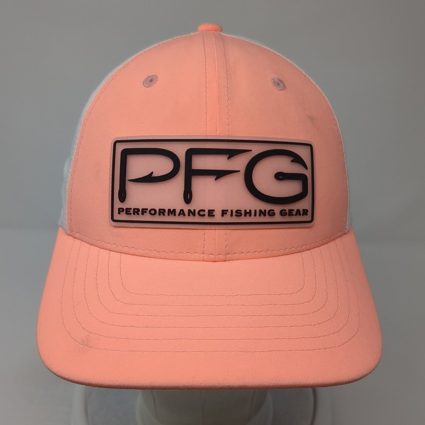 PFG Performance Fishing Gear Strapback Hat Pink One Size Columbia