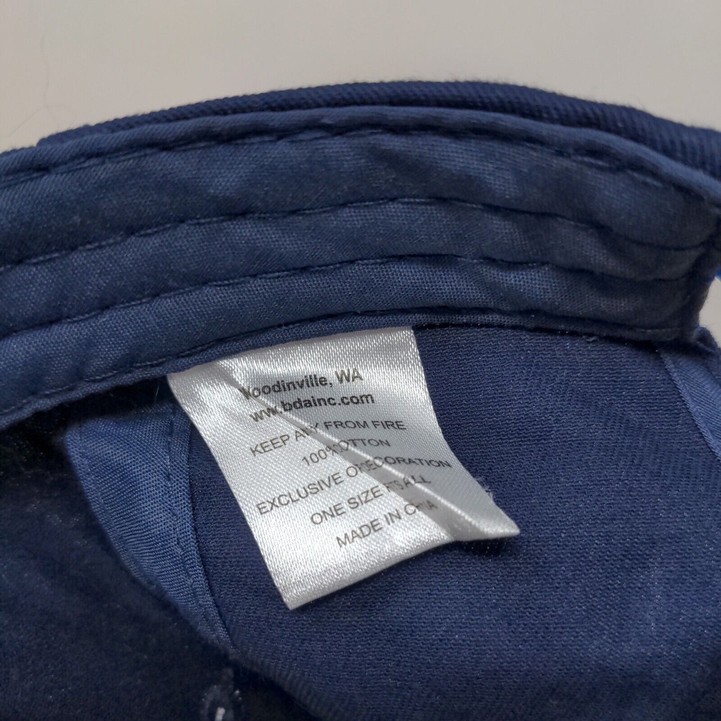 Tampa Bay Rays Men's Snapback Hat Blue OSFA Embroidered #42 Jackie Robinson