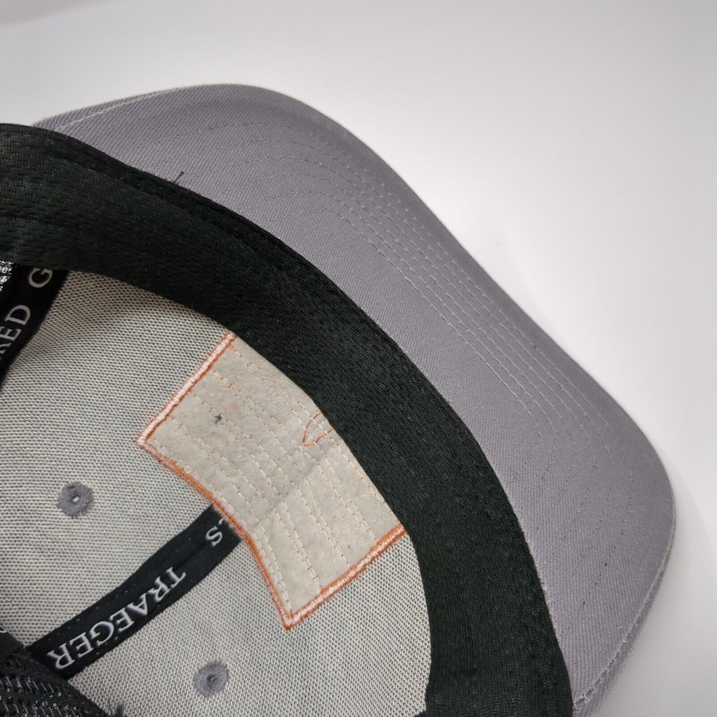 Traeger Est. 1987 Wood Fired Grills Snapback Trucker Hat Gray OS Adjustable Mesh