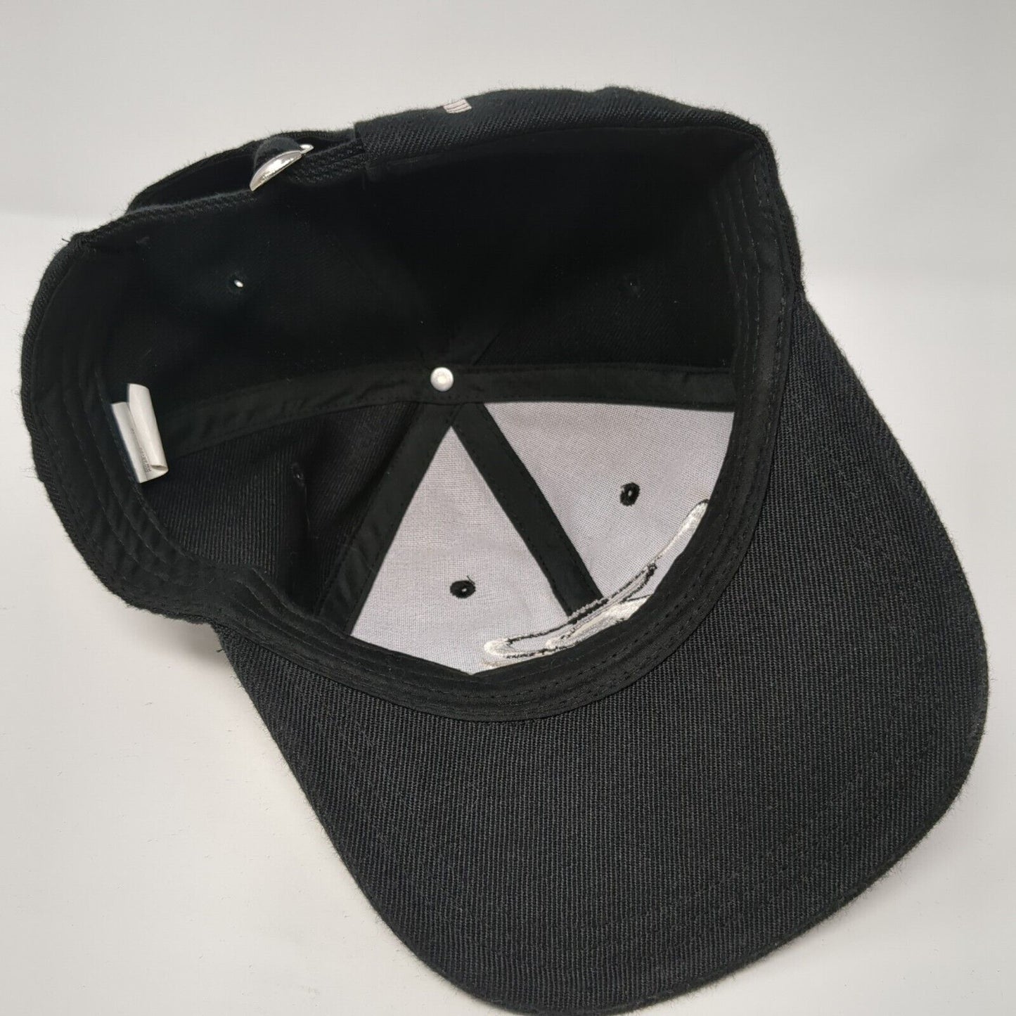 Capelli Sport Slideback Hat Black One Size Adjustable Embroidered