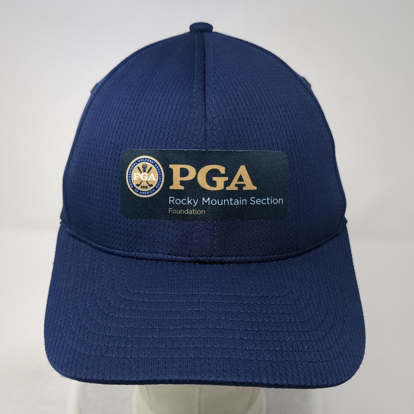 PGA Rocky Mountain Section Foundation Strapback Hat Blue One Size Adjustable