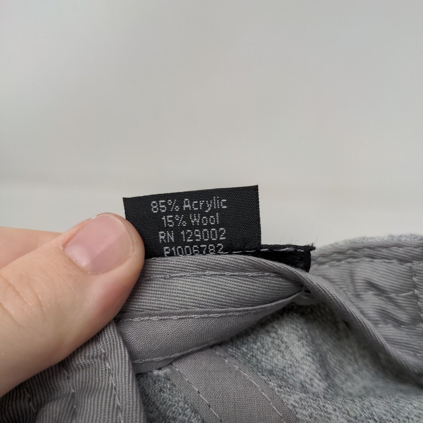 Junipero Gin Snapback Hat Gray OSFM Adjustable Solid Otto 3030 Pro