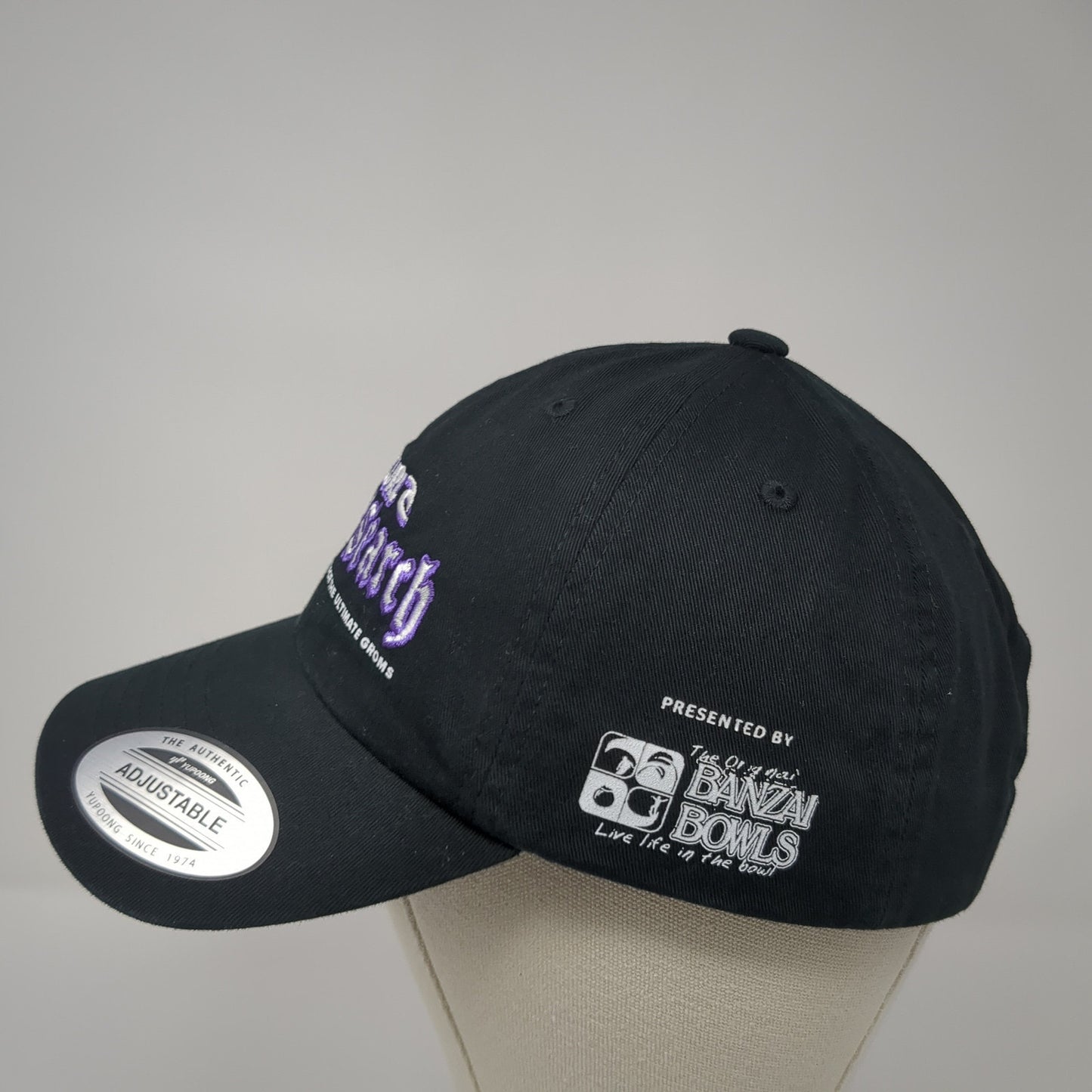 Rip Curl GromSearch Slideback Hat Black One Size Adjustable Yupoong