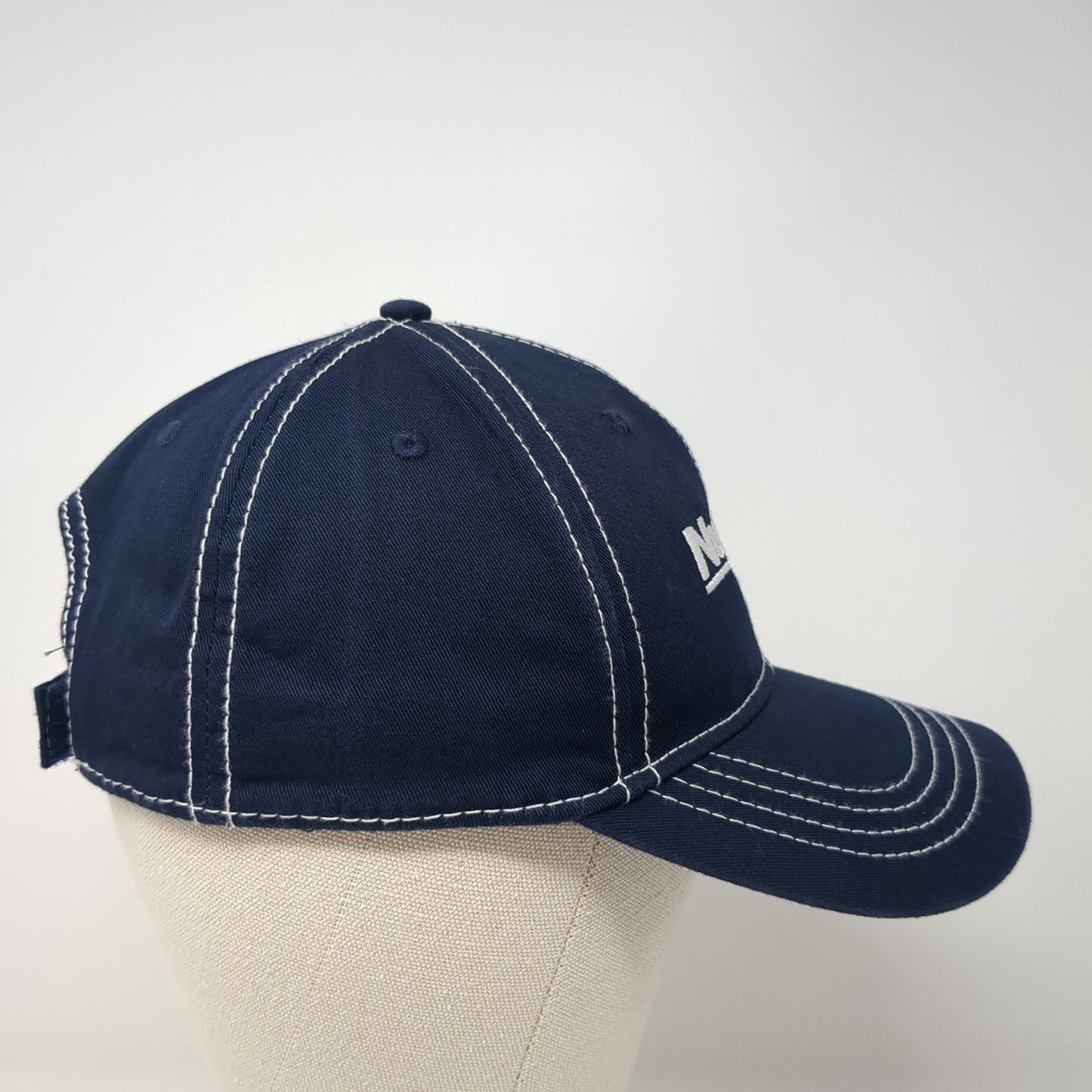 NuTech Seed Strapback Hat Blue One Size Adjustable Embroidered Xtreme