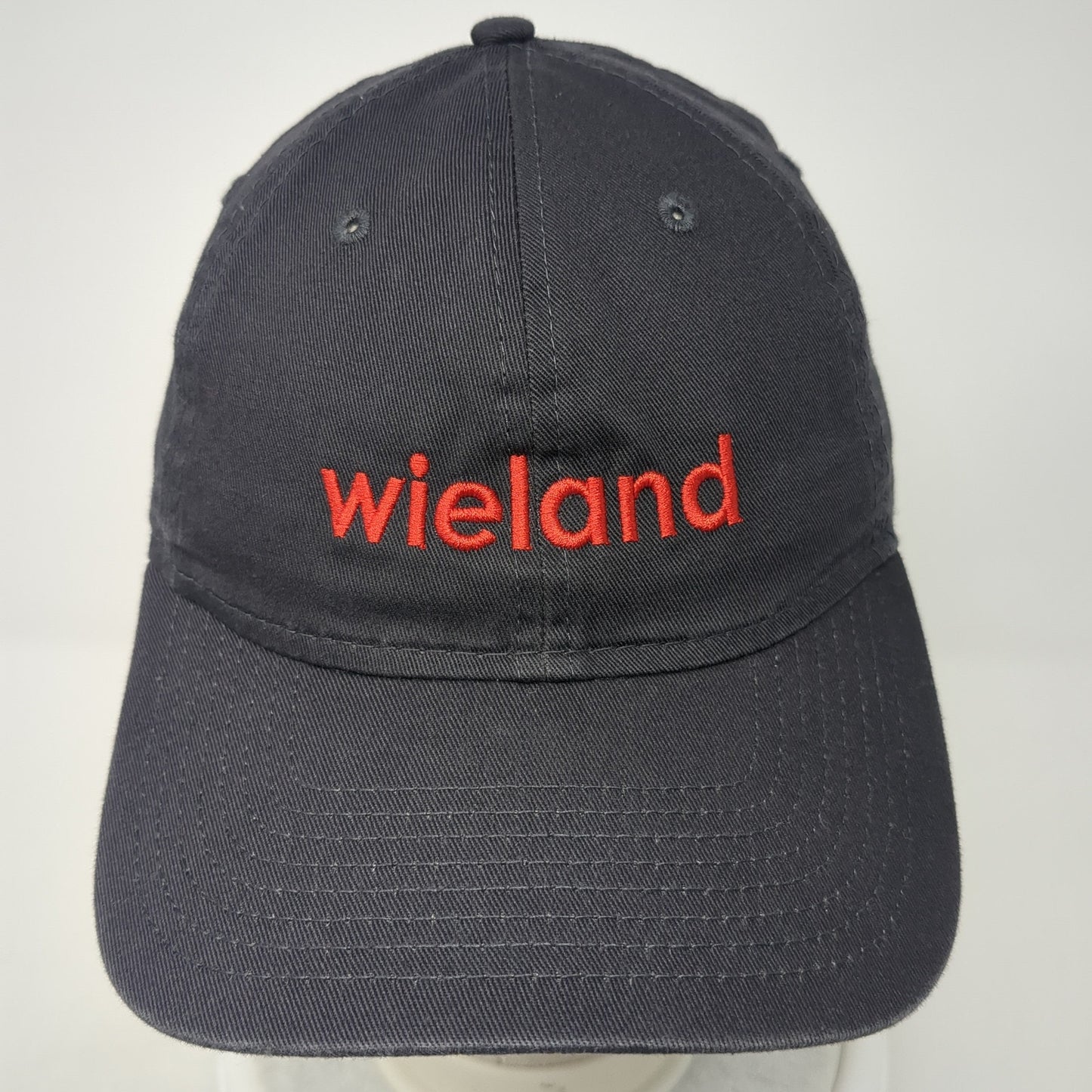 Wieland Slideback Hat Gray One Size Adjustable Embroidered New Era
