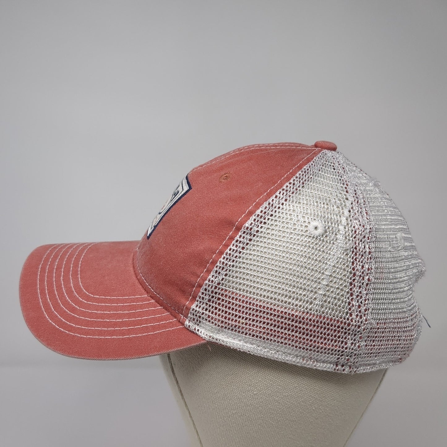 Maui Hawaii Patch Strapback Trucker Hat Red One Size Mesh Back Ahead