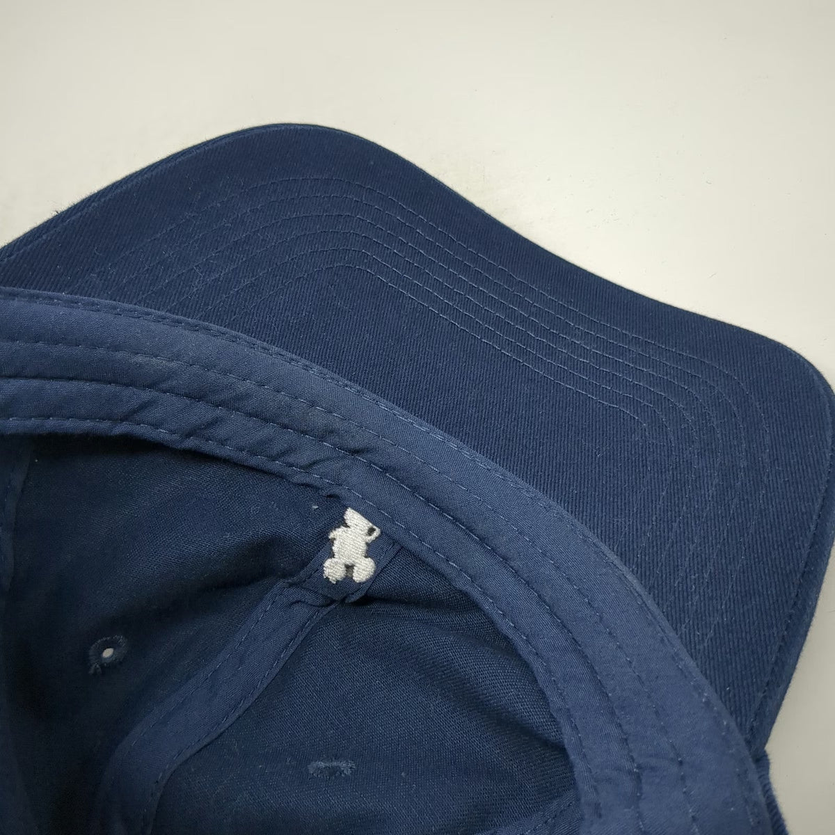 Mickey Mouse Silhouette Blue Baseball Cap One Size Slideback Adjustable Hat