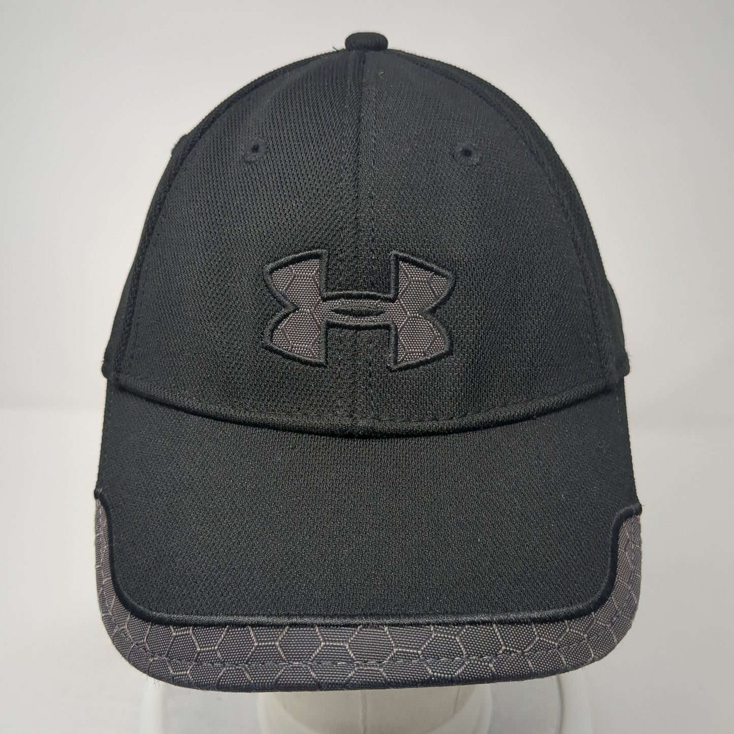 Under Armour Strapback Baseball Cap Black One Size Adjustable Embroidered