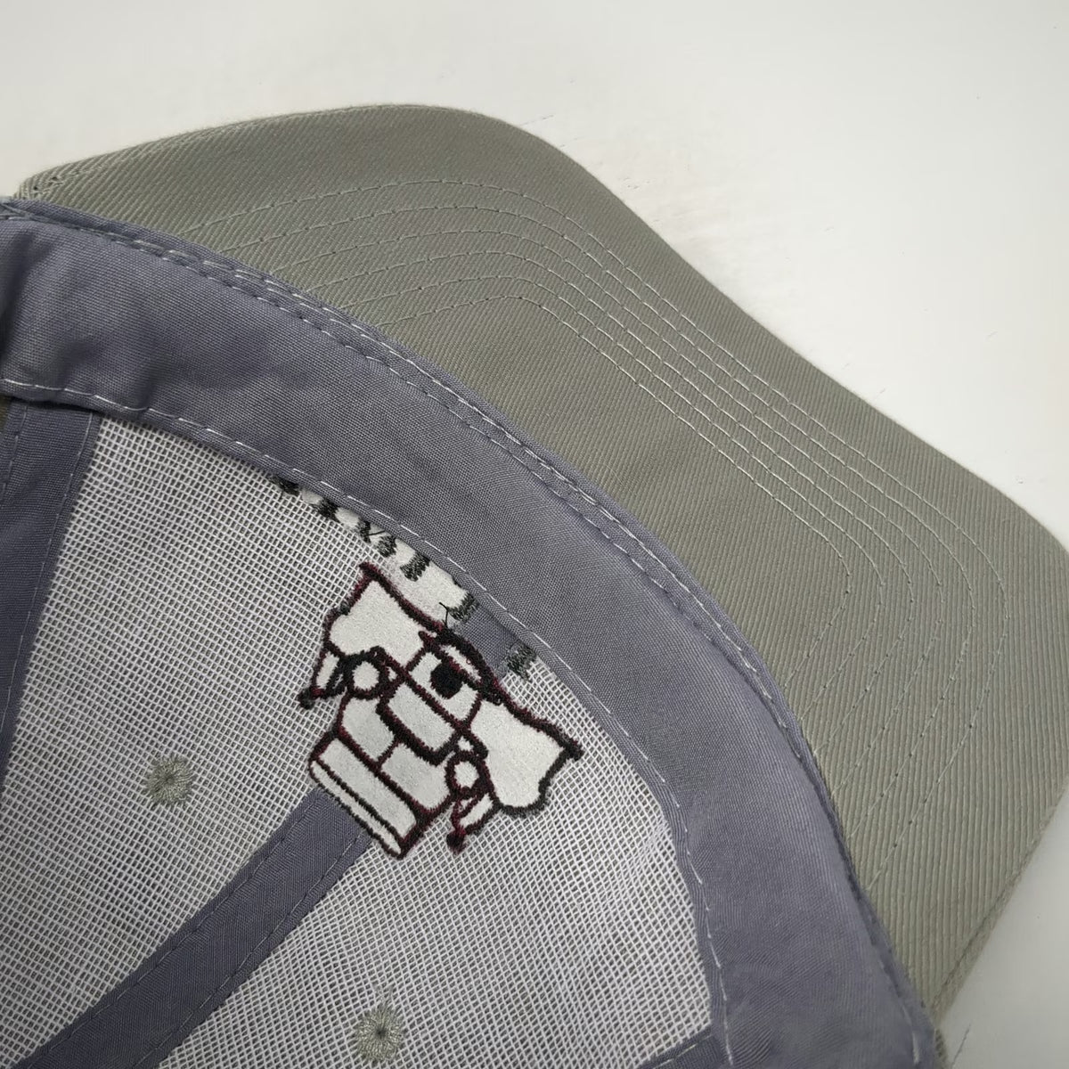 Wild Iron Antique Car Logo Gray Baseball Cap One Size Strapback Hat Adjustable