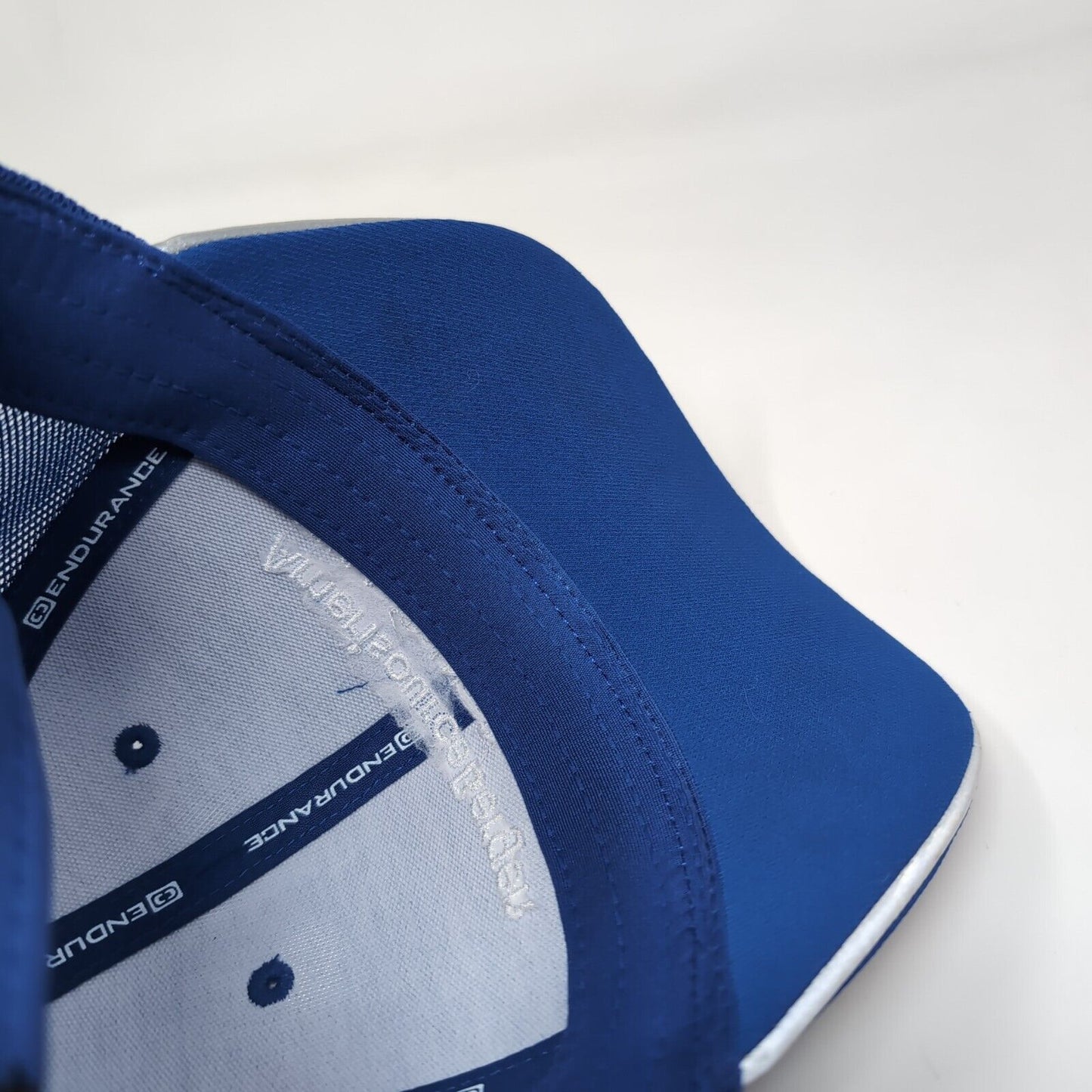 AmerisourceBergen MWI Animal Health Fitted Hat Blue L/XL 6 Panel Ogio Endurance