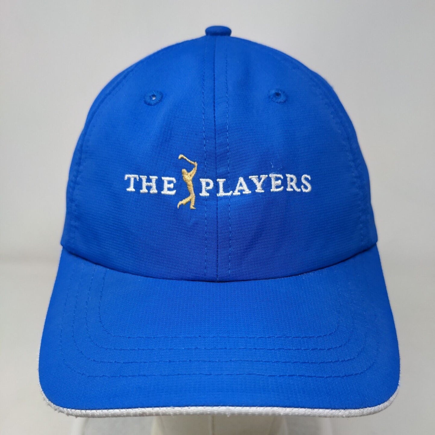The Players Strapback Hat Blue Fits Most Youth Age 5-12 Adjustable Ahead
