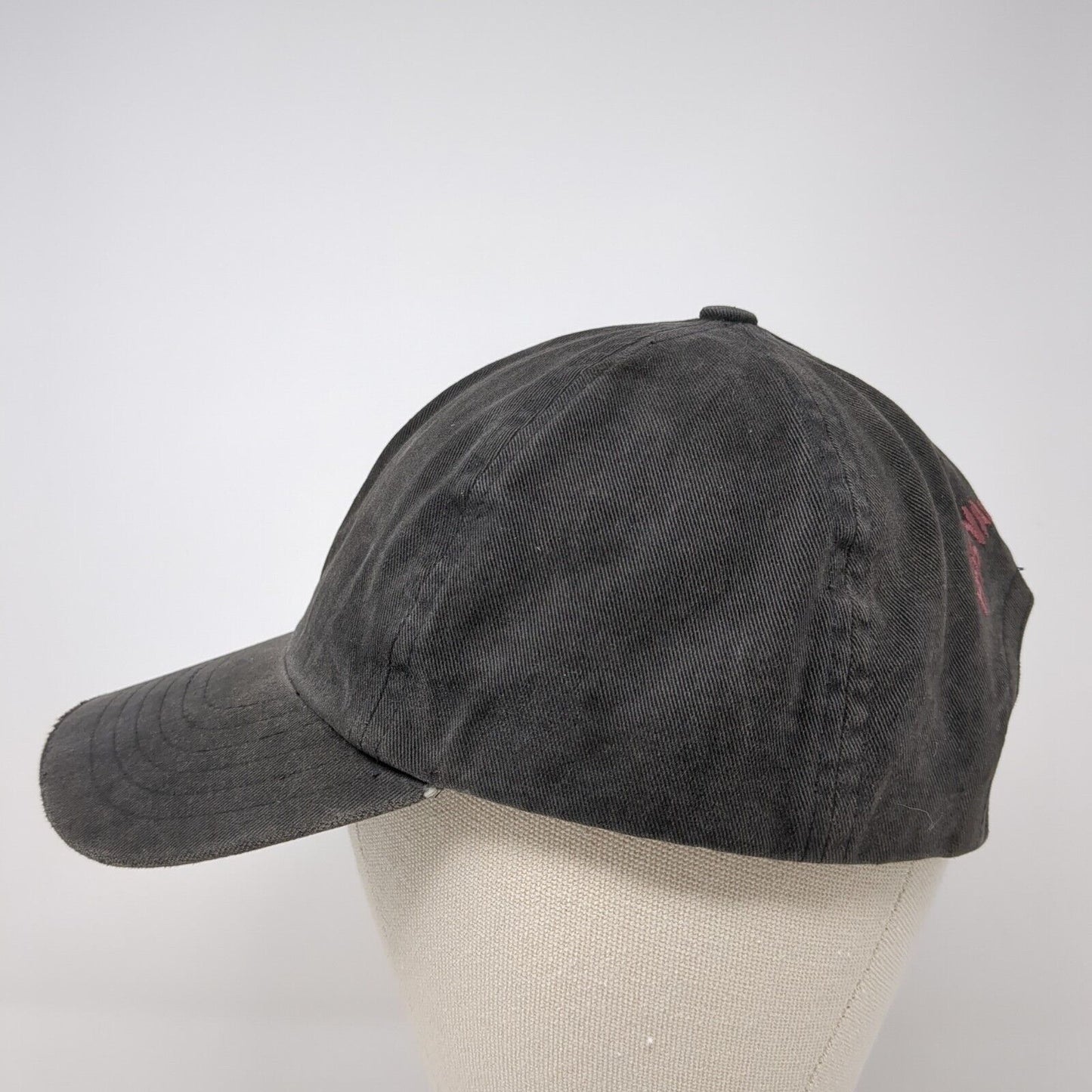 1995 Vail World Cup Strapback Hat Gray One Size Adjustable Embroidered