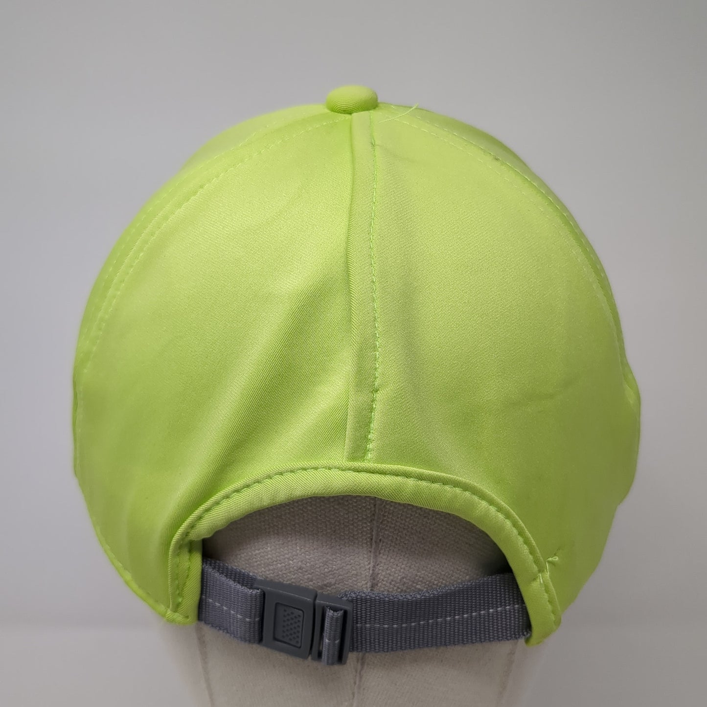 Unbranded Strapback Hat Green One Size Adjustable Solid Blank Outdoor