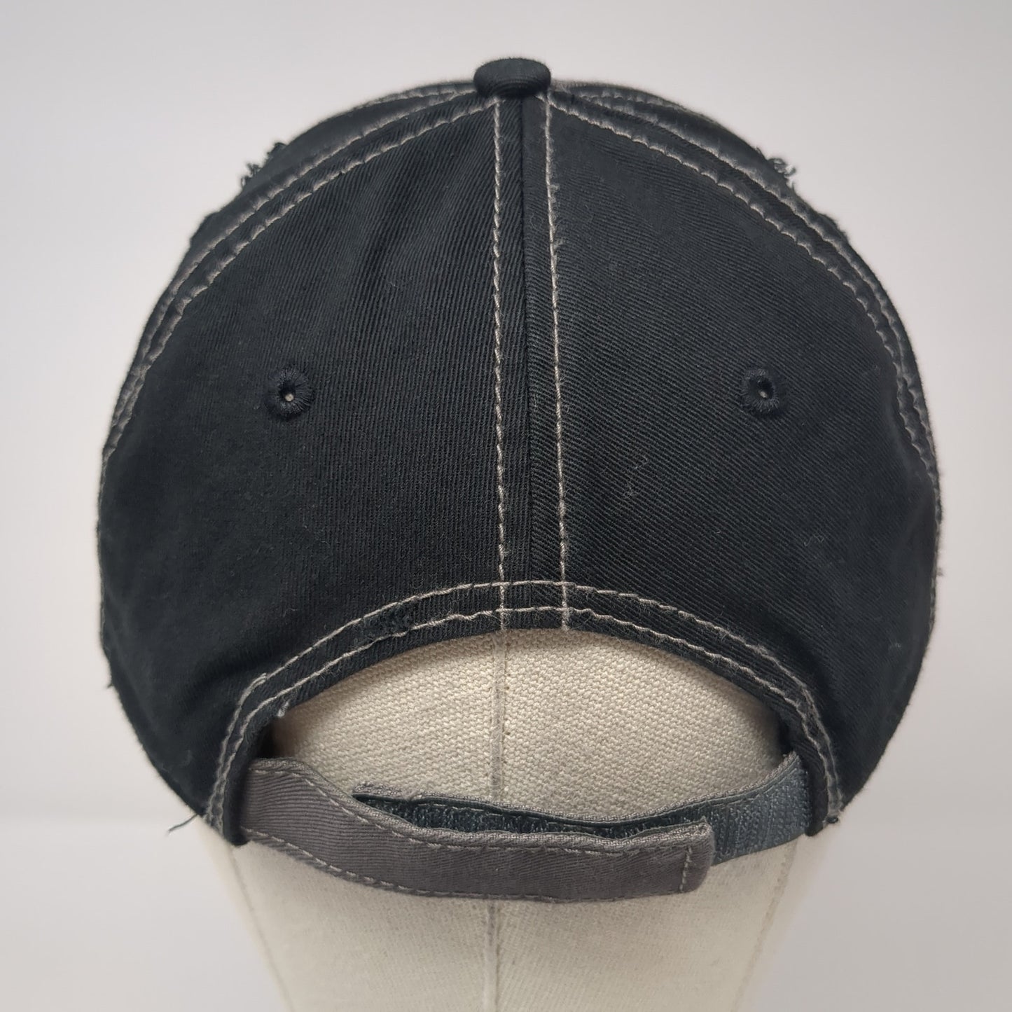 Built Ford Tough Strapback Hat Gray One Size Adjustable Colorblock