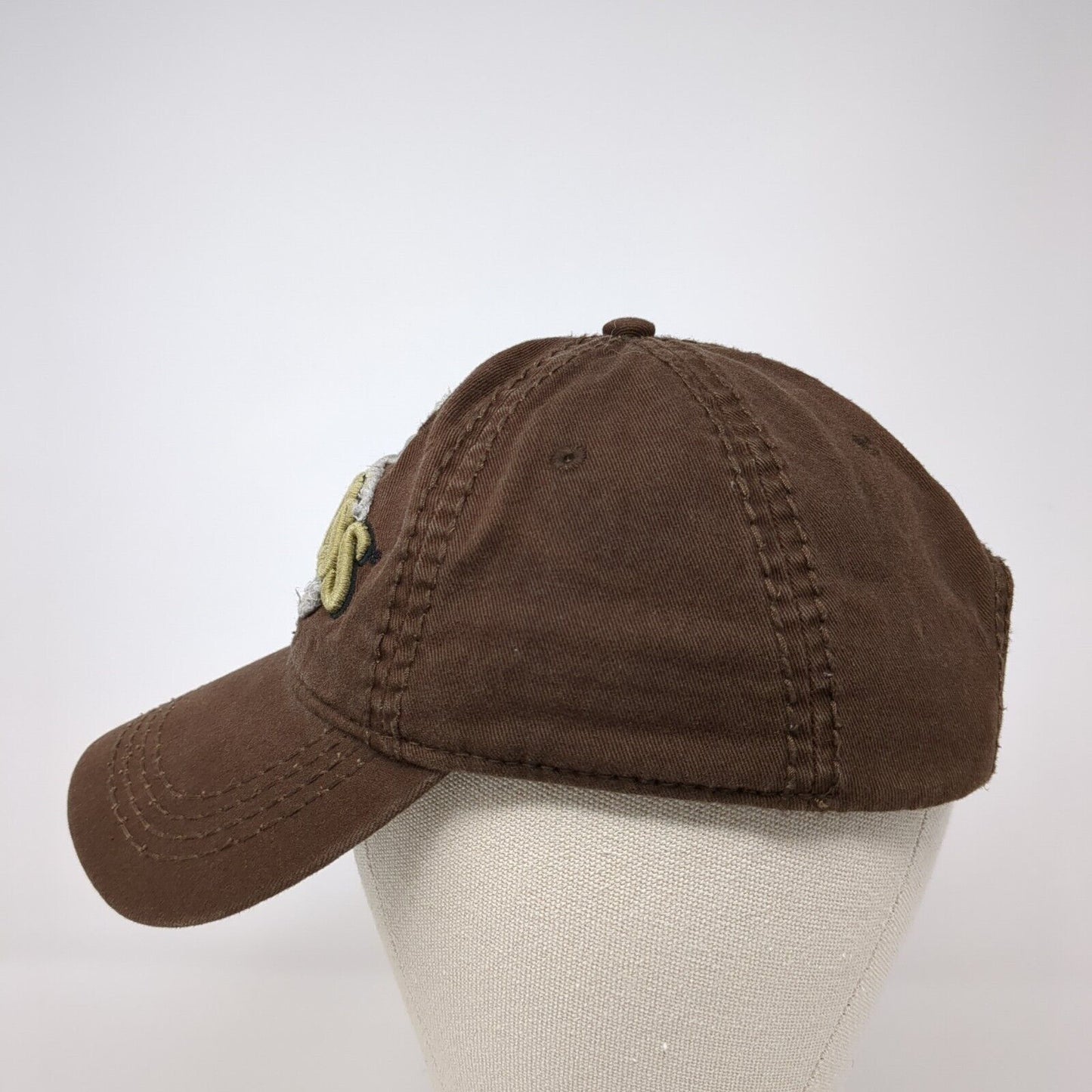 Guinness Slideback Hat Brown One Size Adjustable Embroidered 6 Panel Cotton