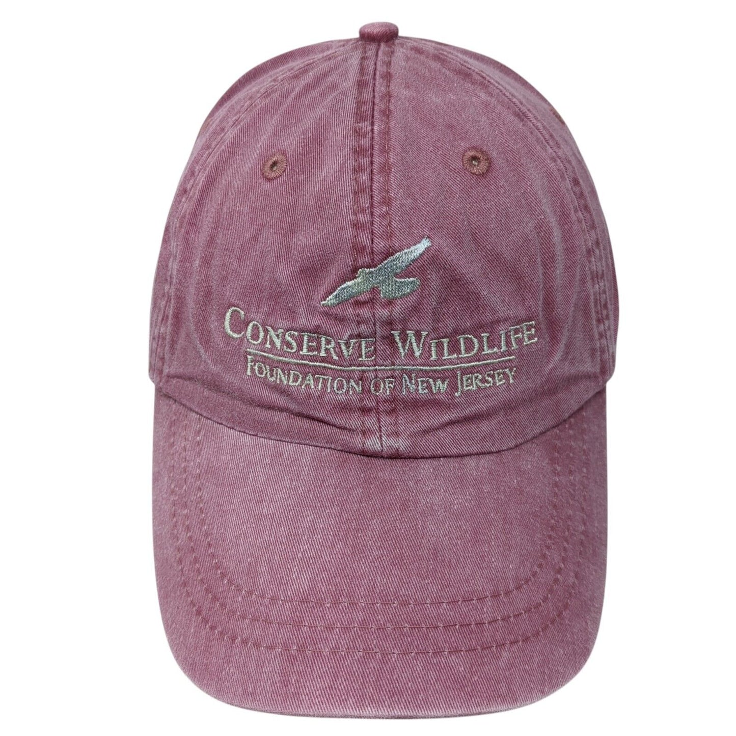 Conserve Wildlife Foundation of New Jersey Slideback Hat Red OS Adjustable Adams
