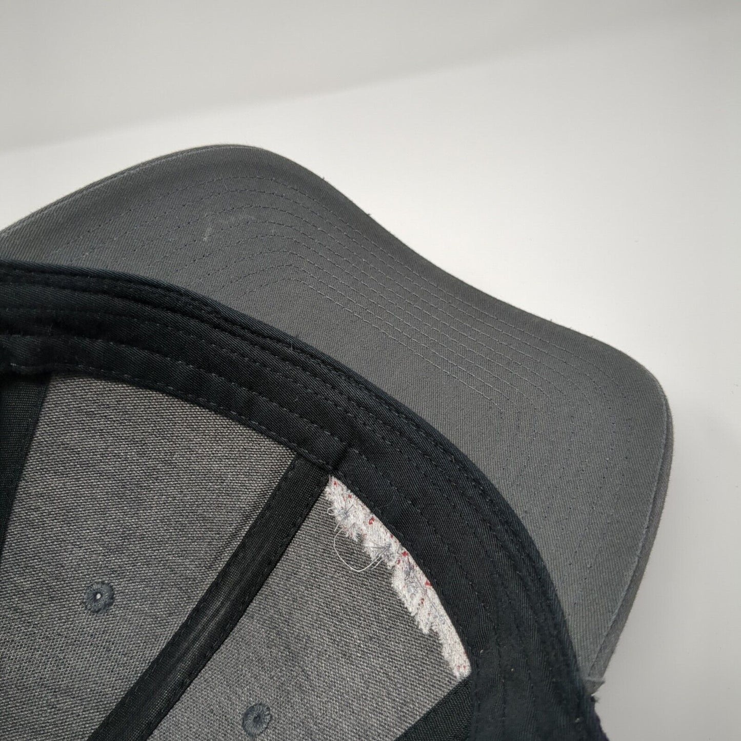 Arlo G Lott Trucking Inc Snapback Trucker Hat Gray M/L Mesh Back
