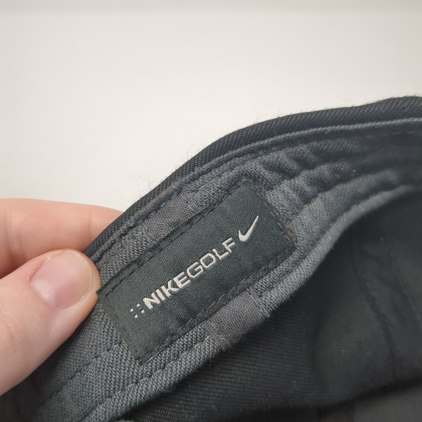 Nike Golf Fitted Hat Multi One Size Embroidered Swoosh Colorblock