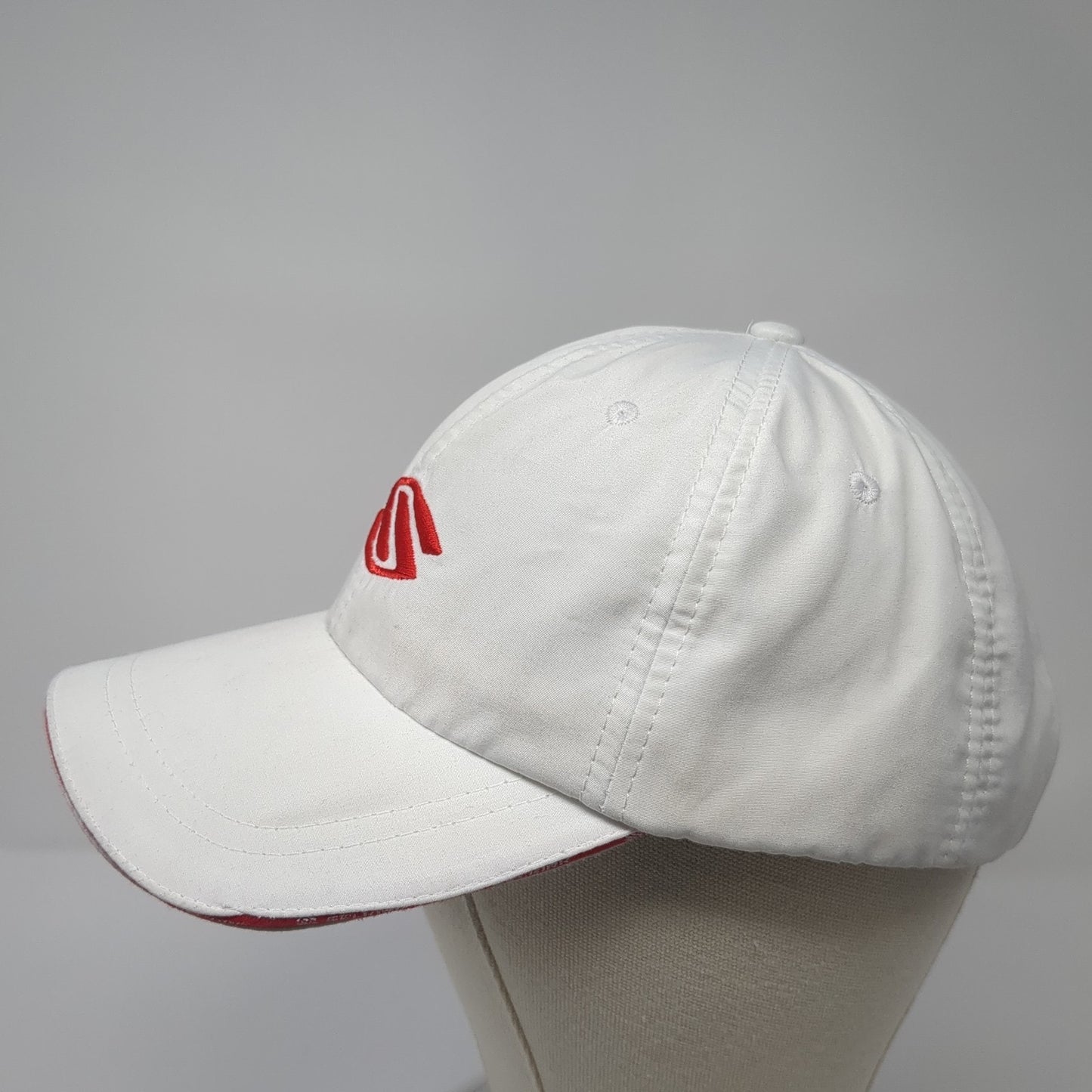 Selkirk Sport Strapback Hat White One Size Adjustable Embroidered
