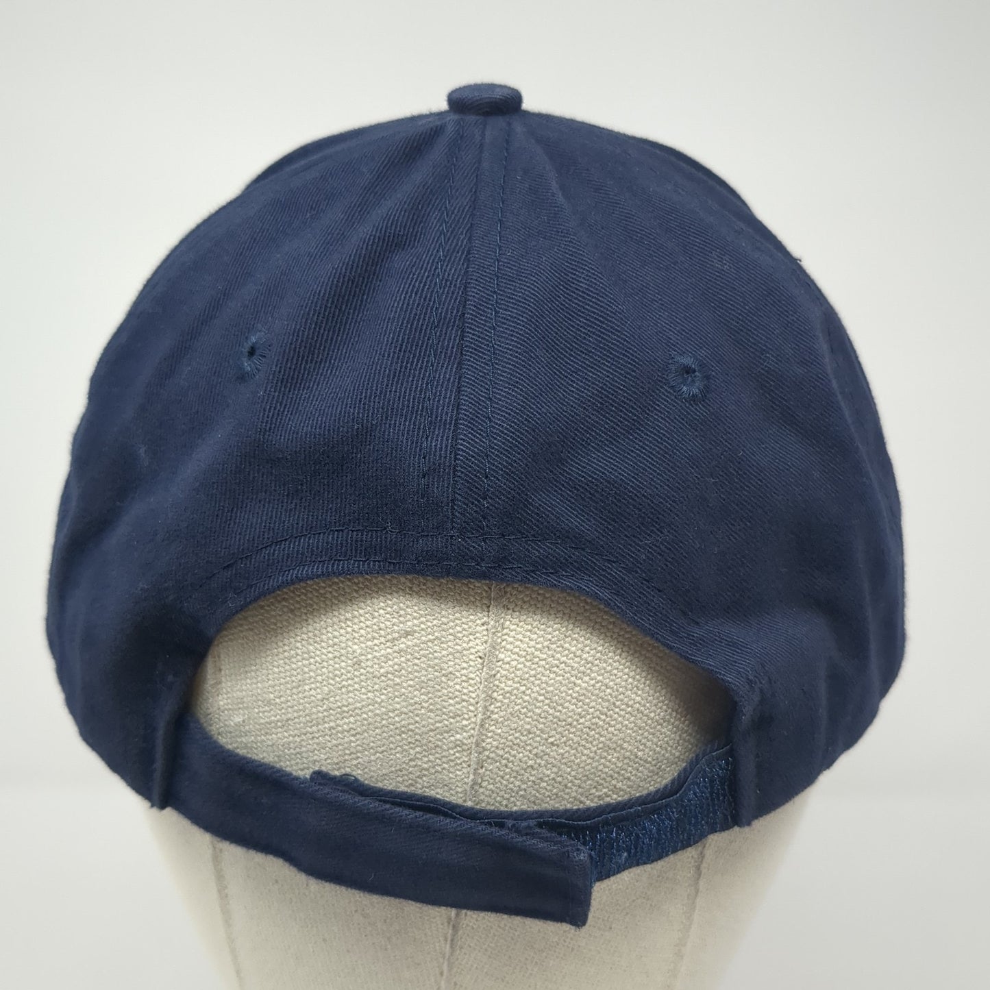GPI Strapback Hat Blue One Size Adjustable Embroidered Logo Daystone