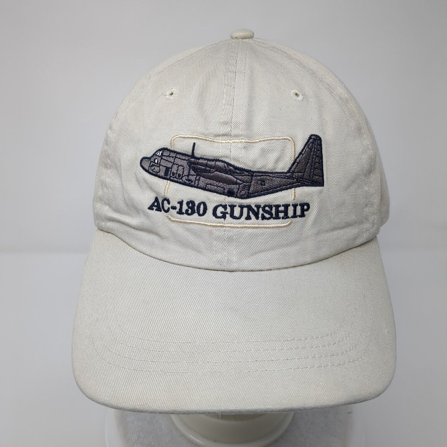 AC-130 Gunship Slideback Hat Tan OSFA Embroidered Gear For Sports
