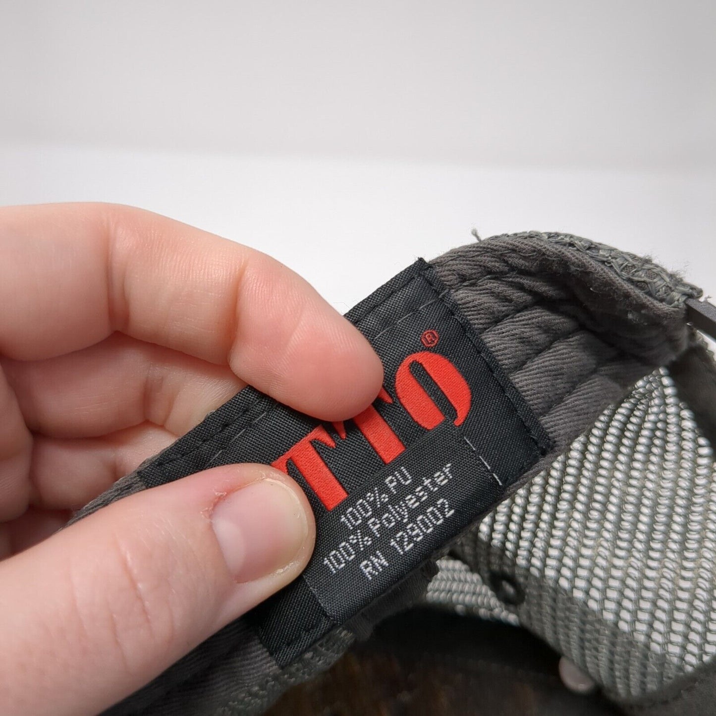 Otto Snapback Trucker Cork Hat Gray One Size Adjustable Mesh Back Polyester