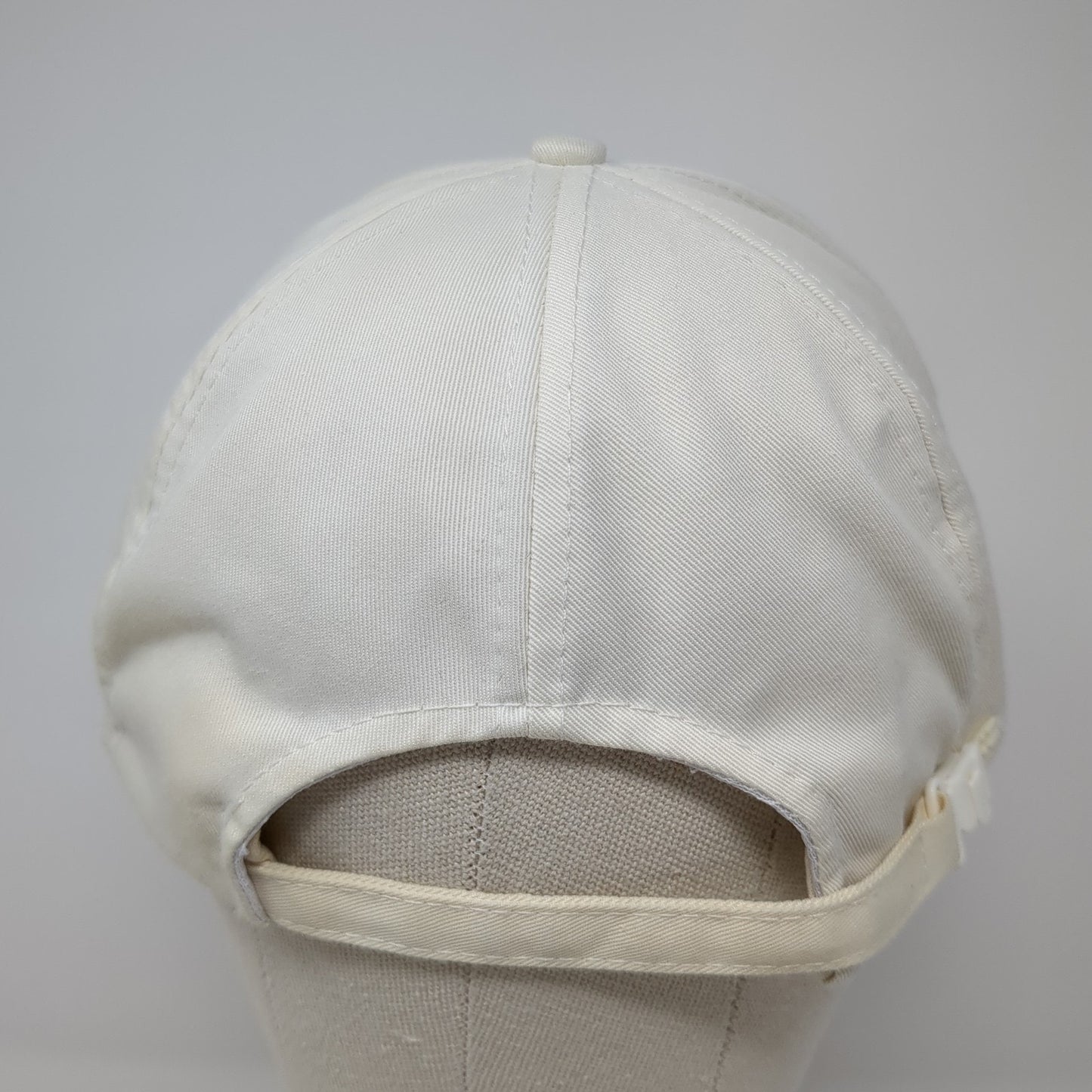 The Rec Center Strapback Rope Hat White One Size Solid Adjustable Otto
