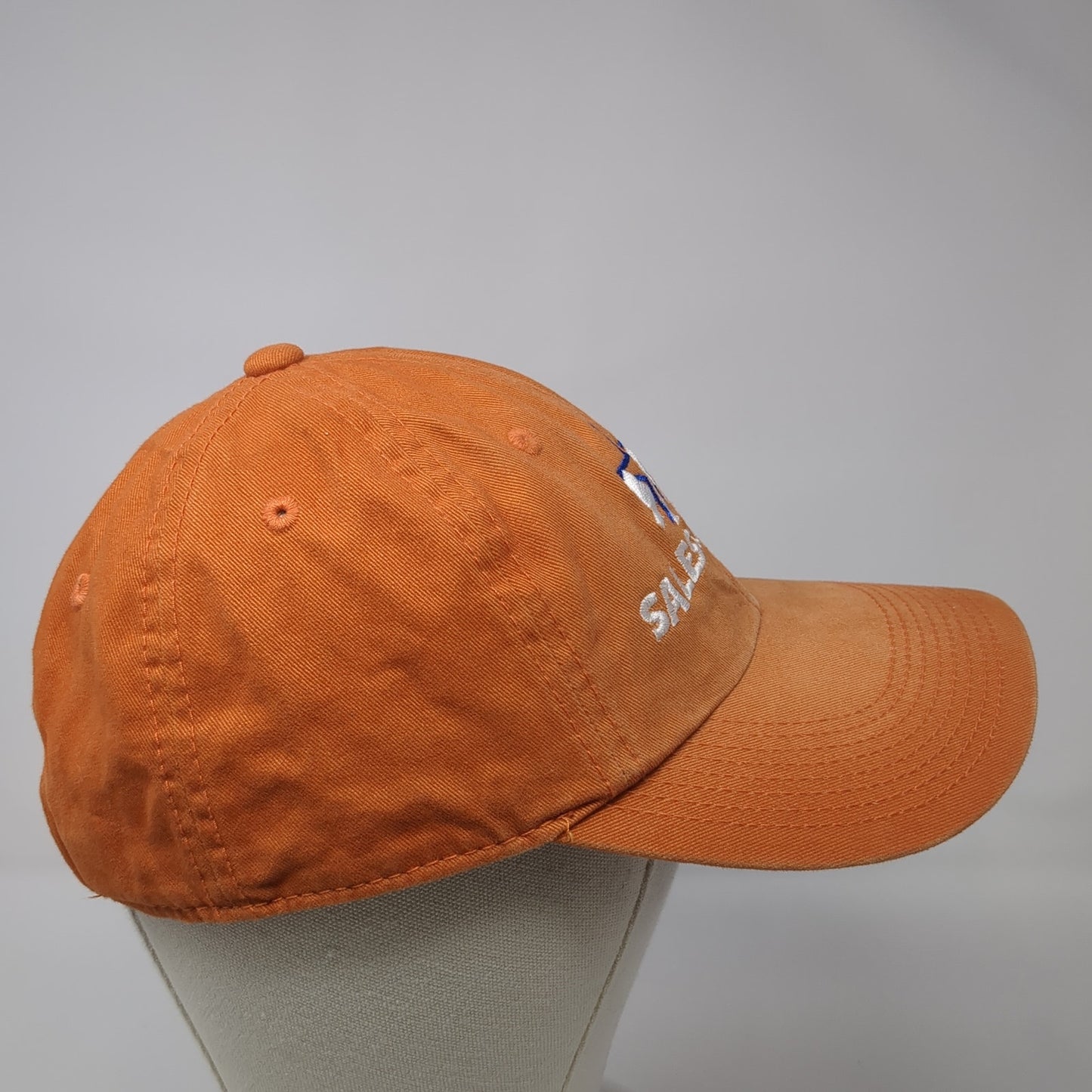 Sales & Marine Strapback Baseball Cap Orange One Size Adjustable Port Authority