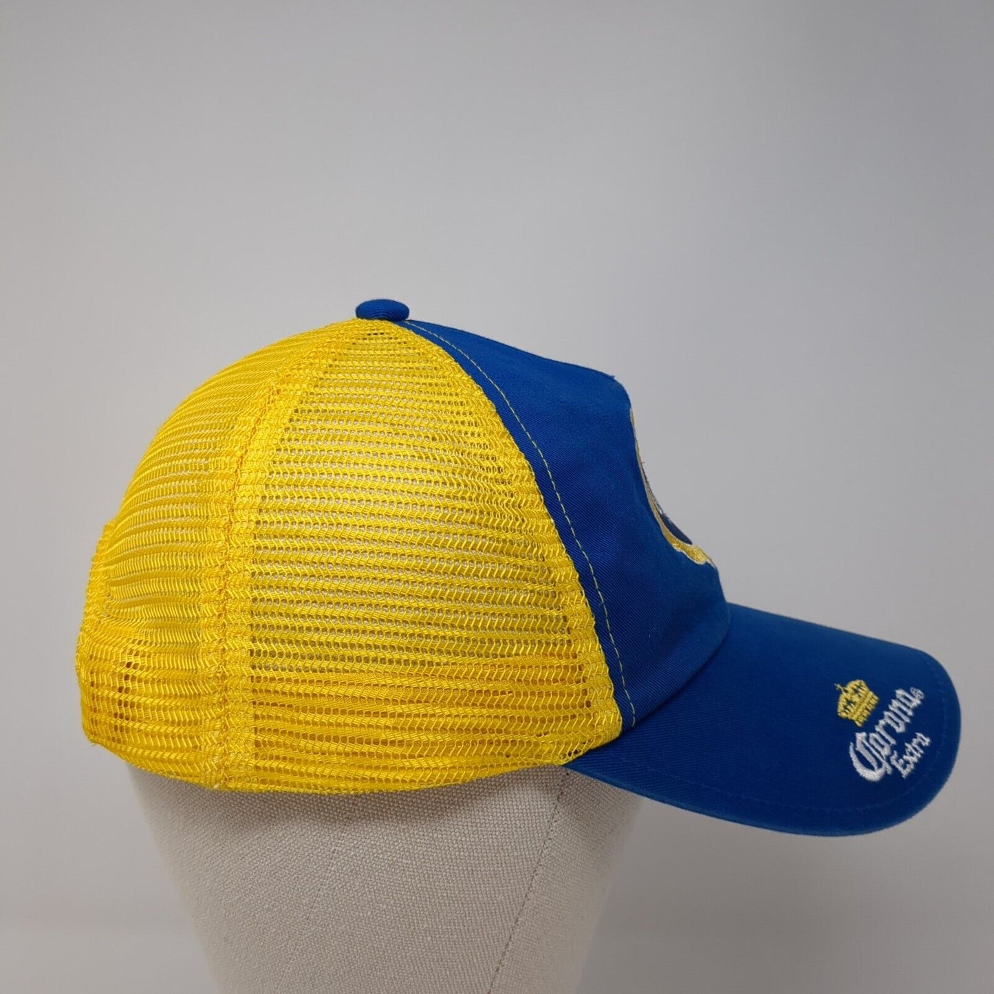 Corona Extra Snapback Trucker Hat Multicolor OS Adjustable Embroidered Mesh Back