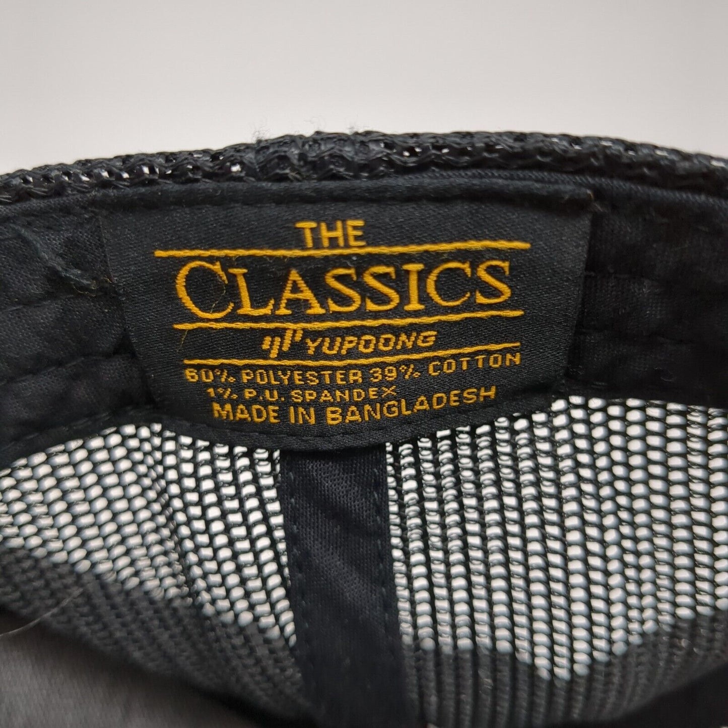 The Classics Yupoong Snapback Trucker Hat Camouflage OS Adjustable Mesh Back