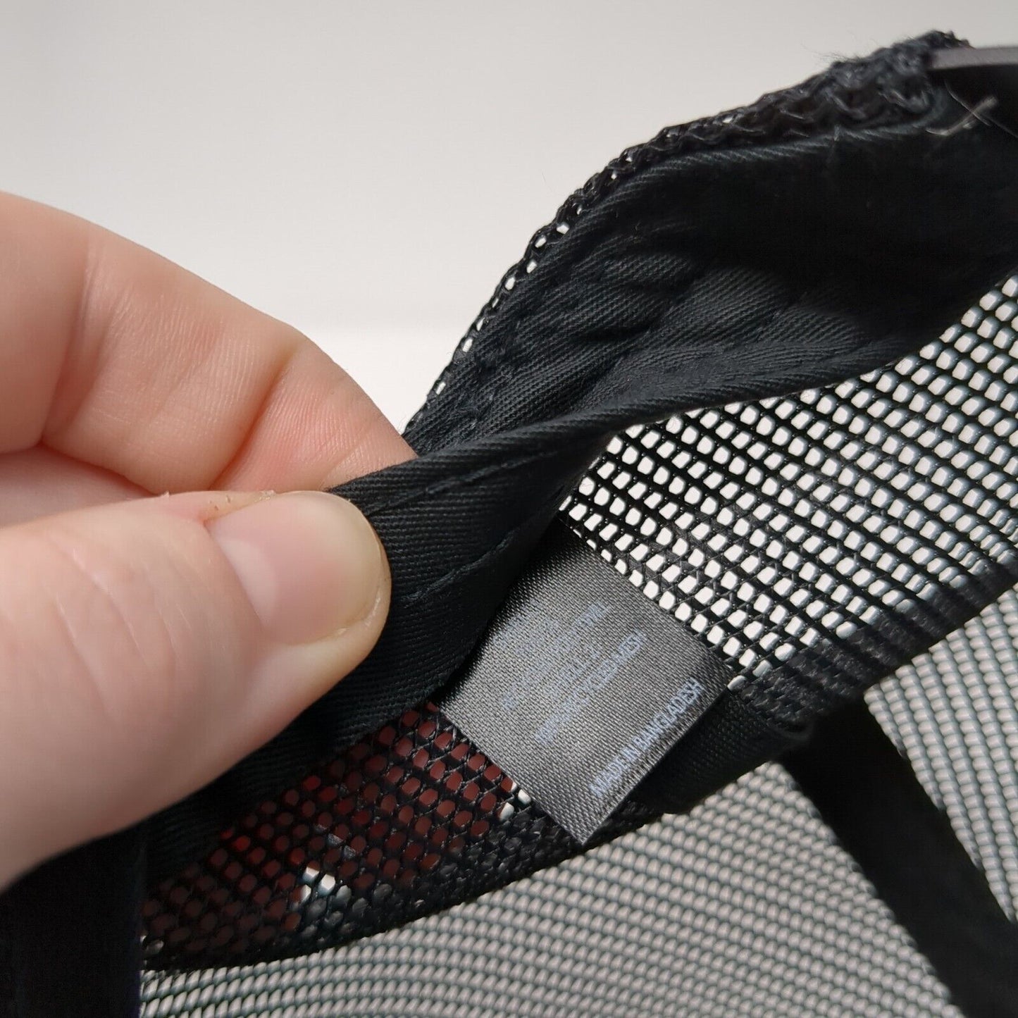 Calvary Kids 112RE Snapback Trucker Hat Black OS Adjustable Mesh Back Richardson