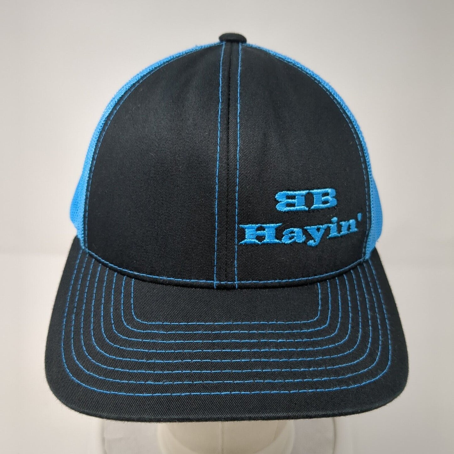 BB Hayin' Snapback Trucker Hat Multi OS Adjustable Mesh Back Pacific Headwear