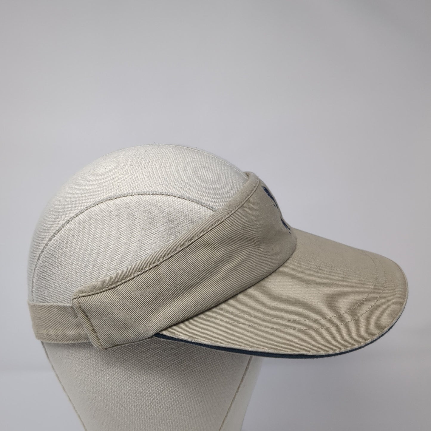 Cherokee Slideback Sun Visor Hat Brown OSAdjust able Embroidered Lightweight
