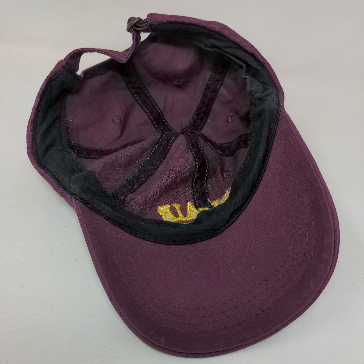 Bel-Air Academy Slideback Hat Red Burgundy Adjustable Embroidered 6 Panel