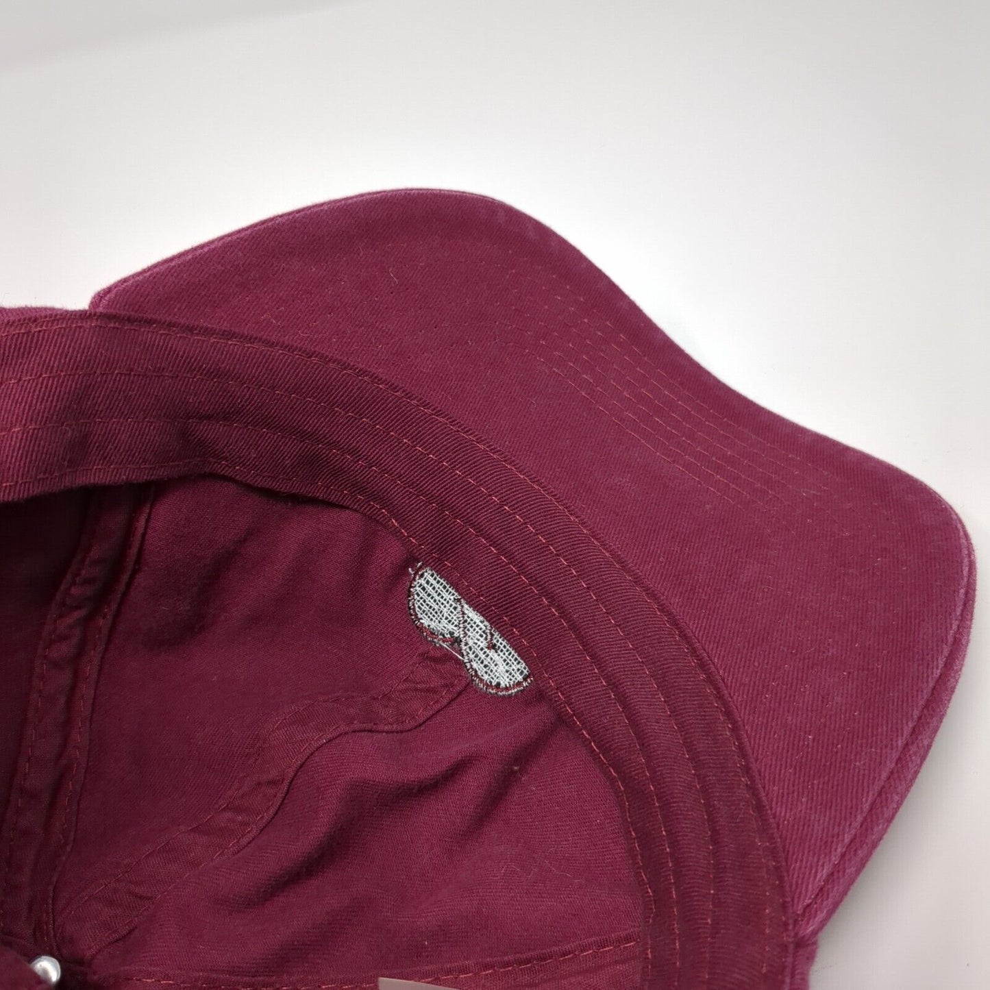 Infinity Slideback Hat Red One Size Adjustable Solid 6 Panel Outdoor