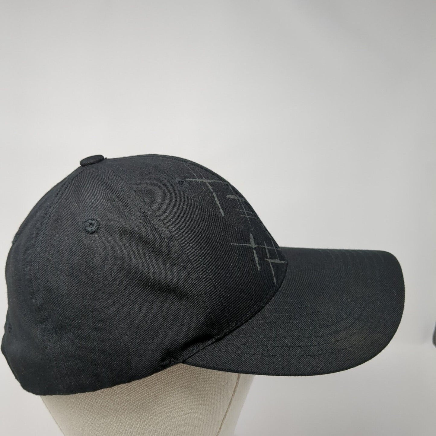 Chevrolet Racing Strapback Hat Black One Size Adjustable Embroidered District