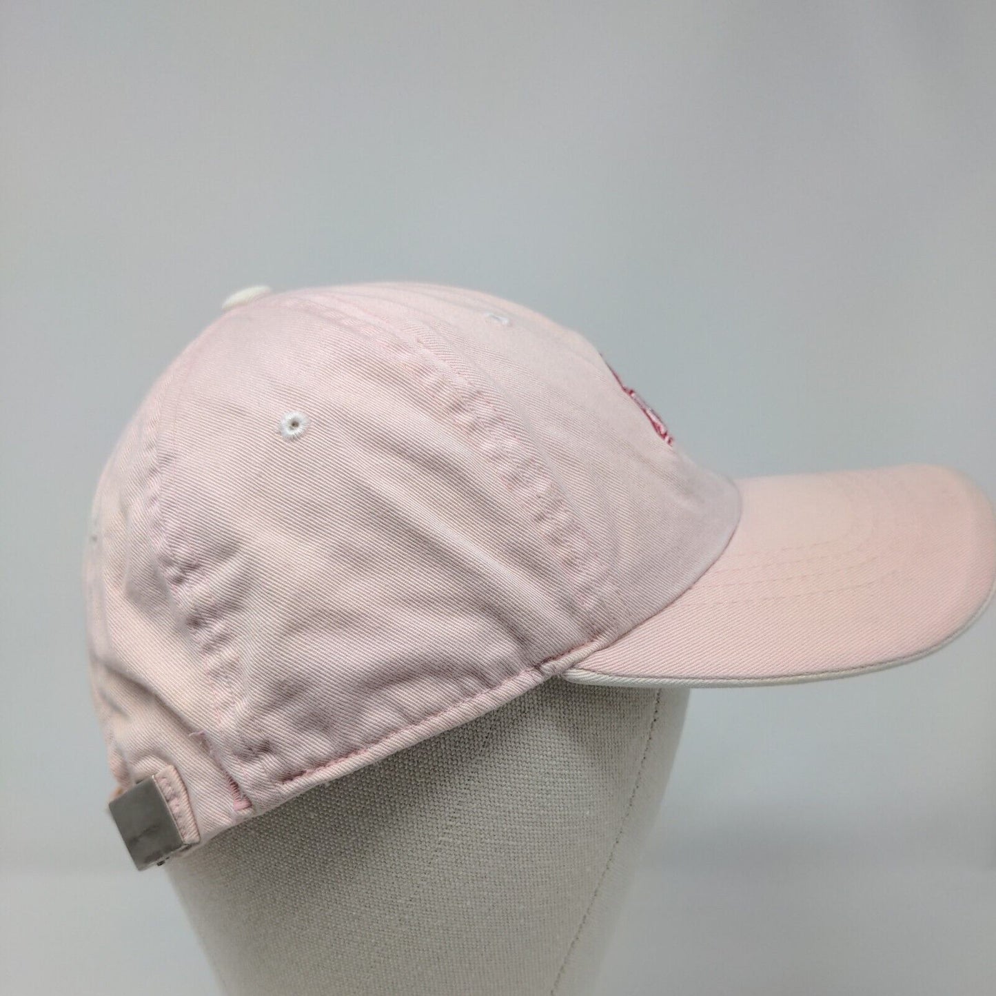 NFL Superbowl XXXIX Slideback Hat Pink OSFGA Embroidered Logo