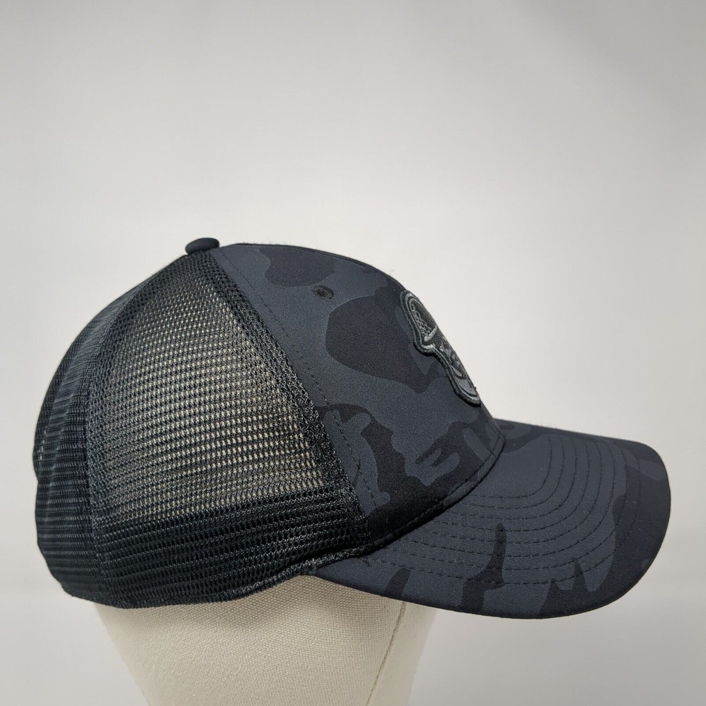 American Needle Snapback Trucker Hat Camouflage One Size Adjustable Mesh Back