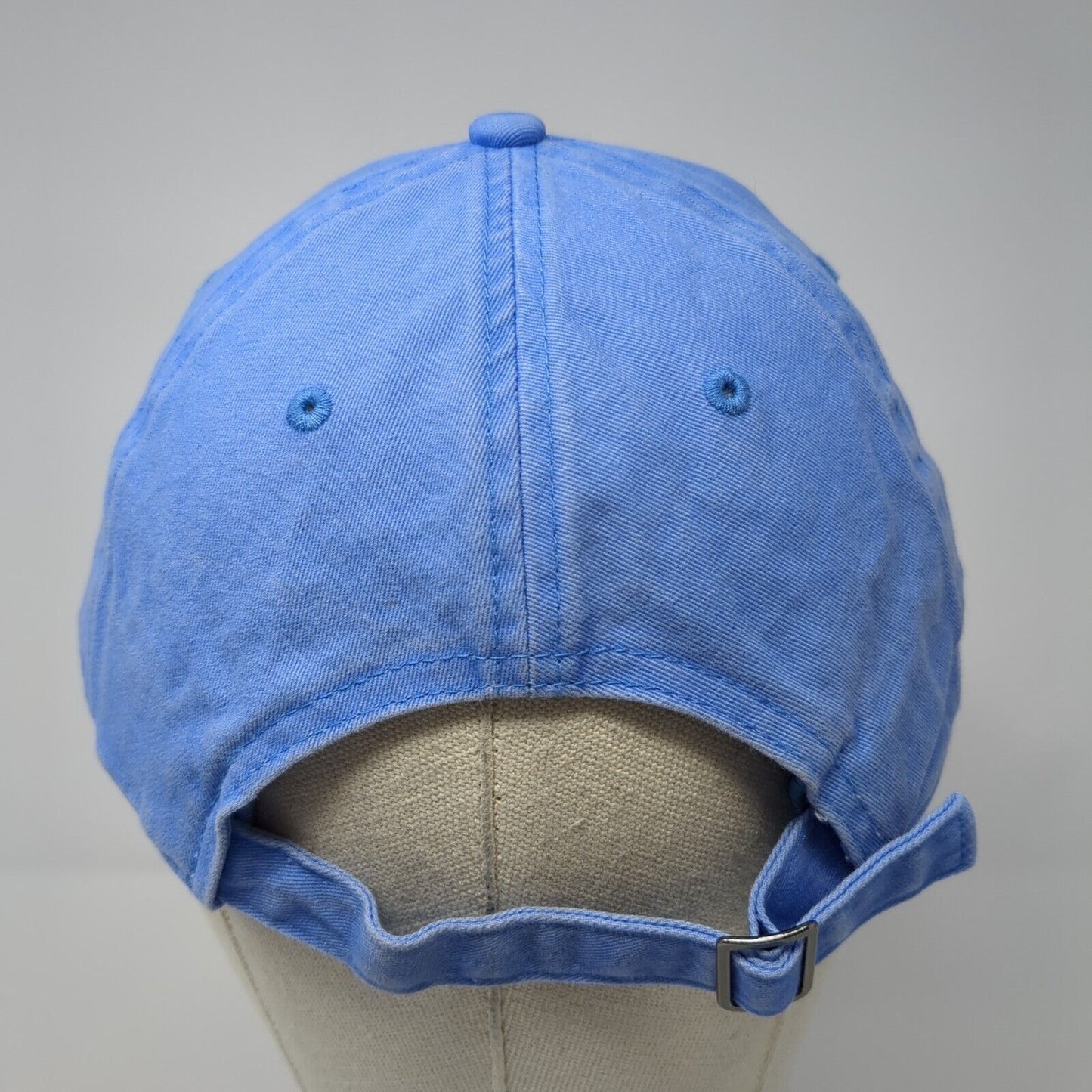 Pine Tree Slideback Hat Blue One Size Adjustable Embroidered Richardson Cotton