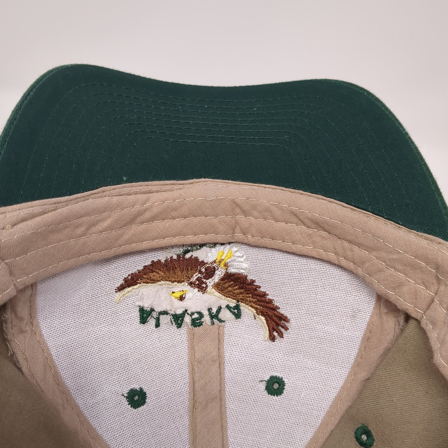 Alaska Bald Eagle Snapback Hat Multi One Size Embroidered Colorblock