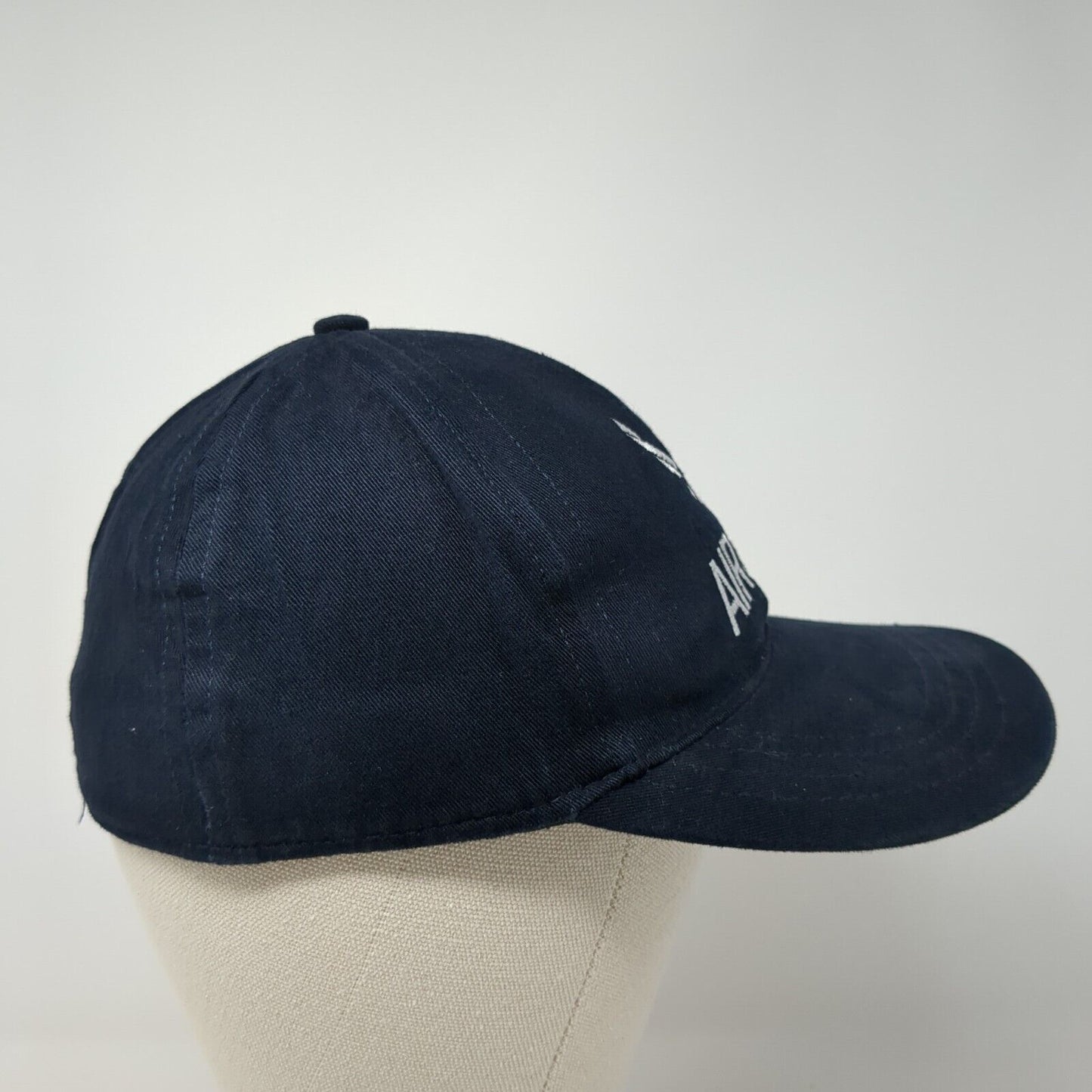 Air National Guard GoANG.com Fitted Hat Blue One Size Embroidered 6 Panel