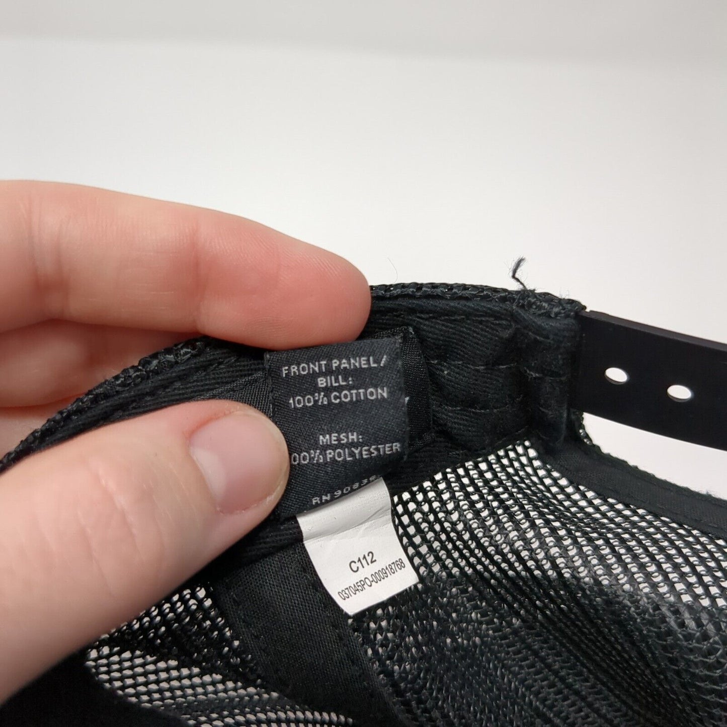 Romio's Est. 2006 Snapback Trucker Hat Black OSFA Mesh Back Adjustable