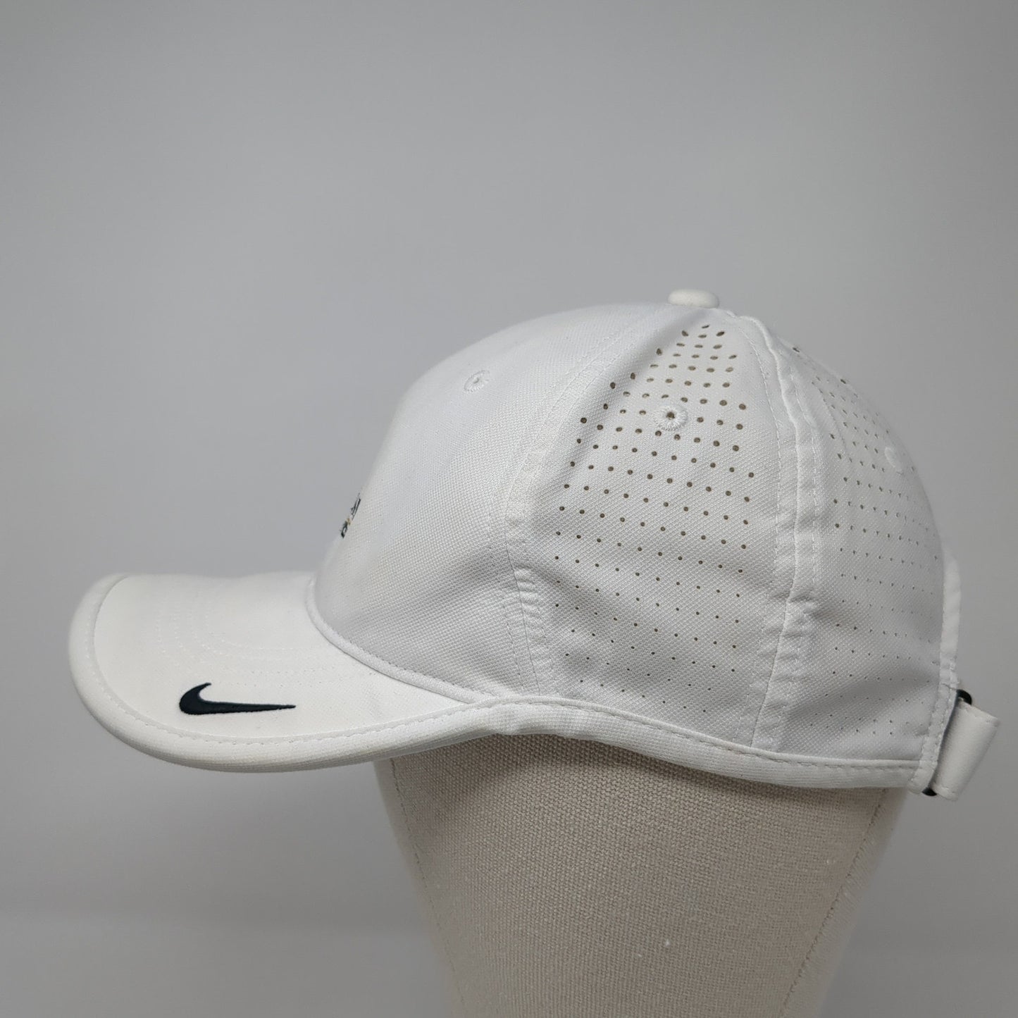 St. John's Golf & Country Club Strapback Hat White One Size Laser Cut