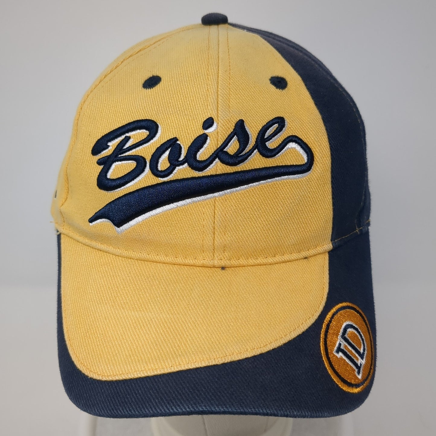 Boise Idaho Strapback Hat Multi One Size Embroidered Colorblock Fahrenheit