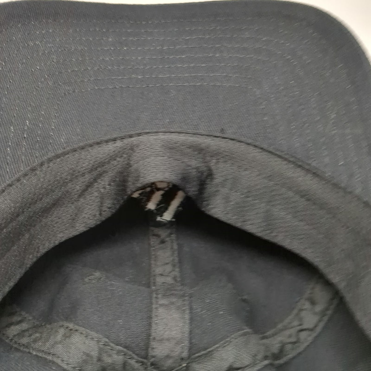 Adidas Baseball Cap Black One Size Tonal Logo Adjustable Slideback Sport Hat