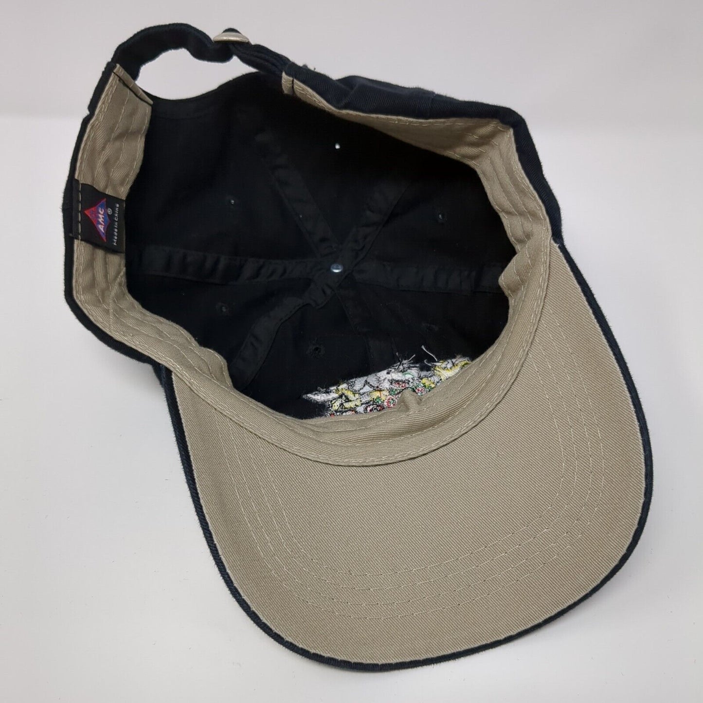 Donkey Balls Palm Springs Slideback Hat Black One Size Embroidered 6 Panel AMC